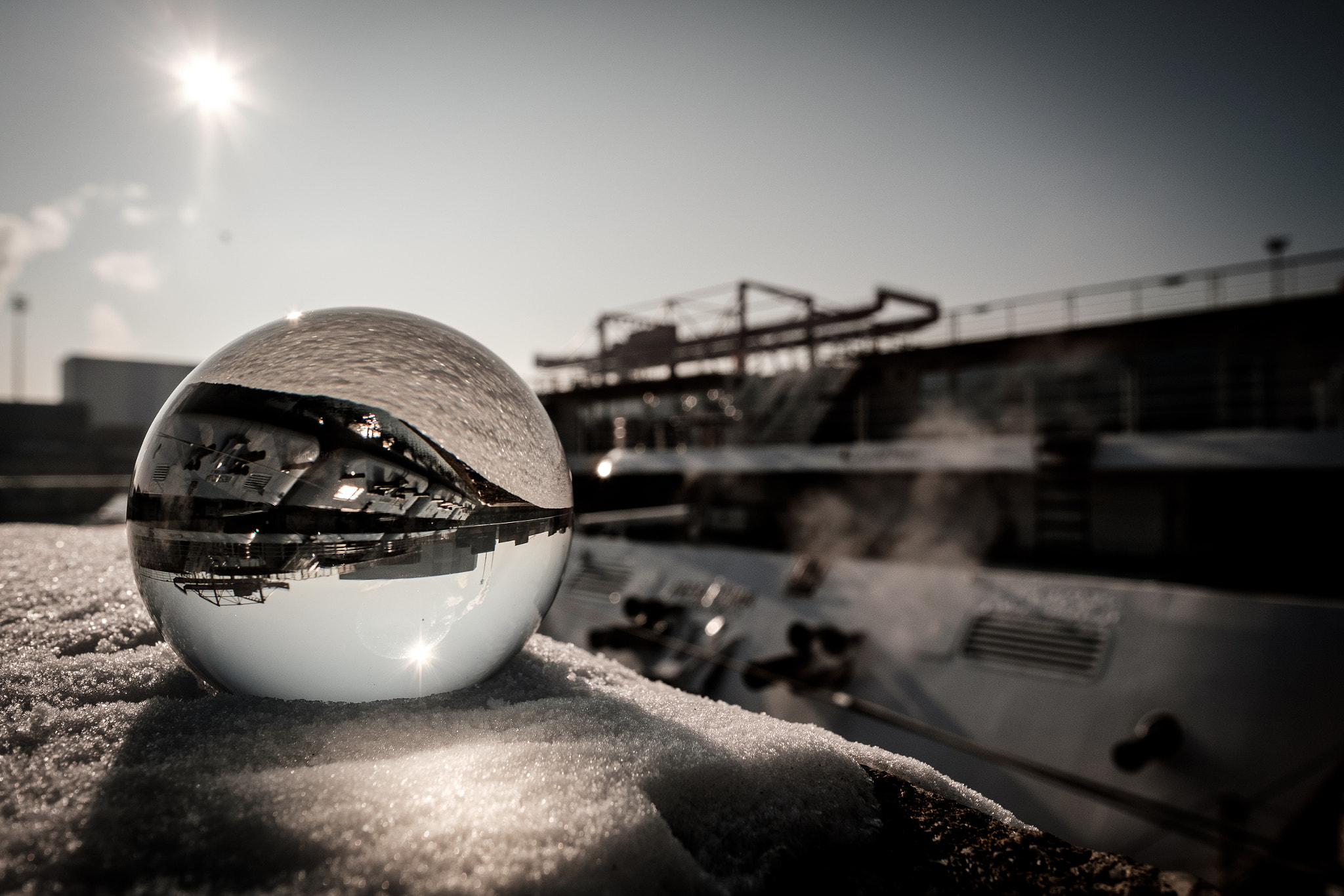 Fujifilm XF 14mm F2.8 R sample photo. Linz hafen photography