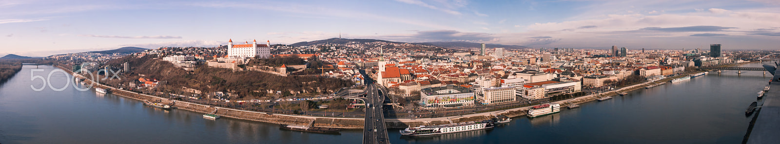 Canon 24.0-70.0 mm sample photo. Bratislava panorama photography