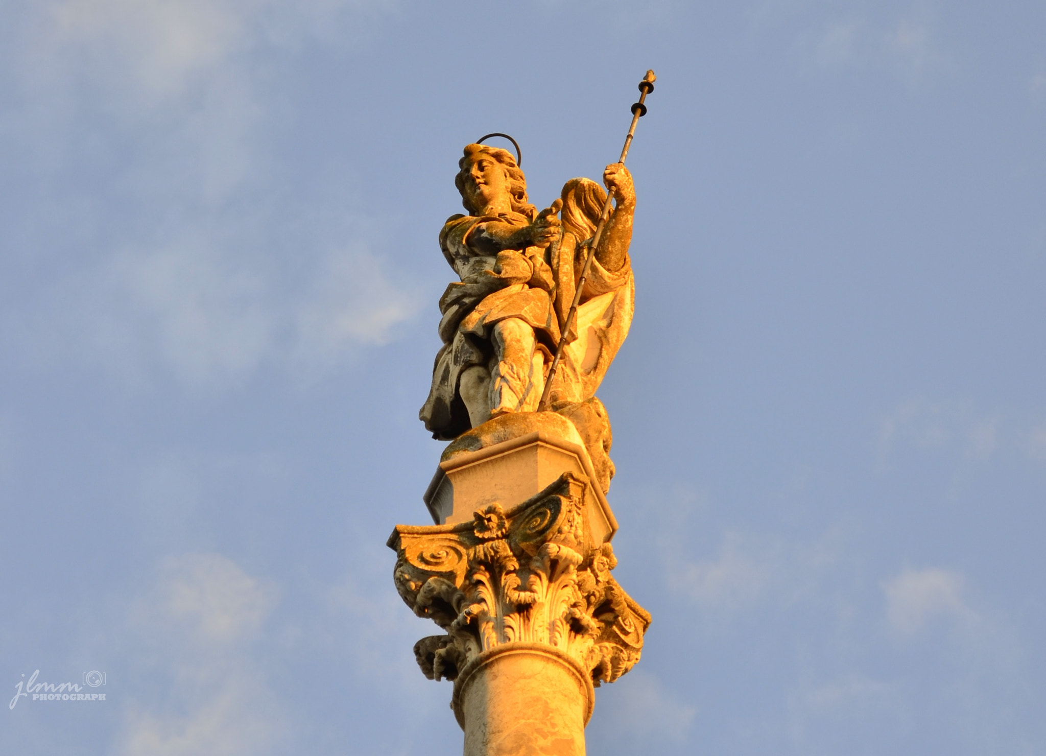 Tamron SP 24-70mm F2.8 Di VC USD sample photo. Statue of the arcangel photography