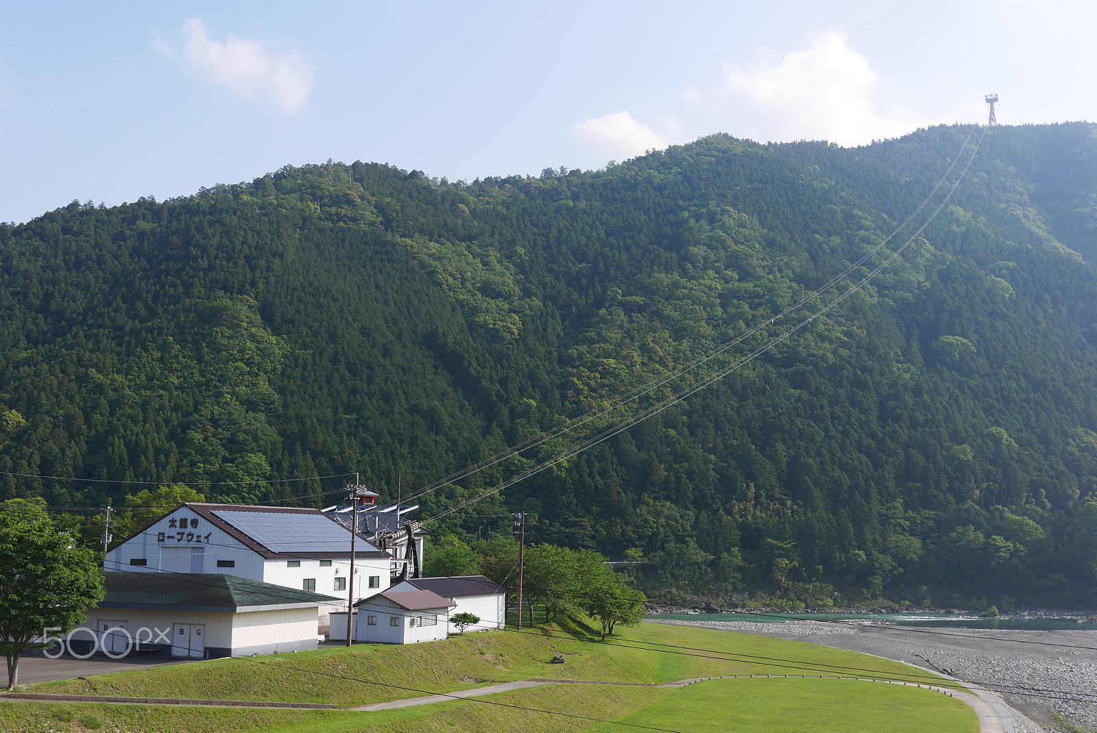 Panasonic Lumix DMC-GX7 + LUMIX G 20/F1.7 II sample photo. Tairyuji ropeway photography