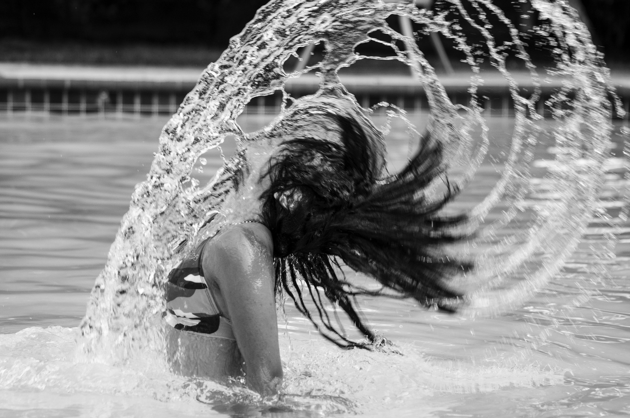 Nikon D300 sample photo. Spashing water photography