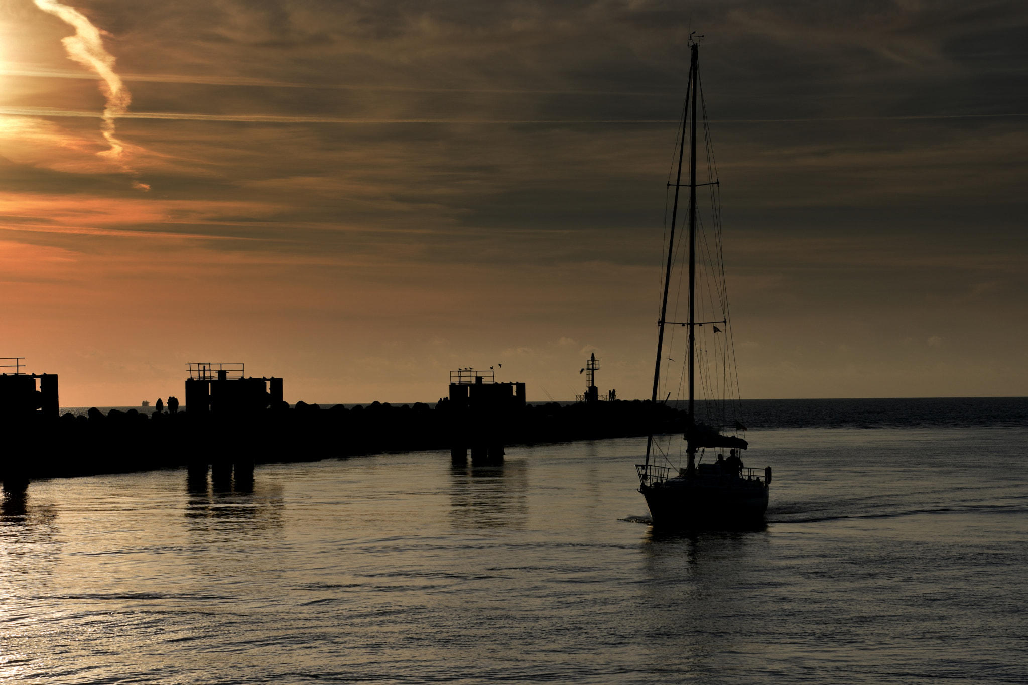 Nikon D7200 sample photo. Rientro al porto - return to the port photography