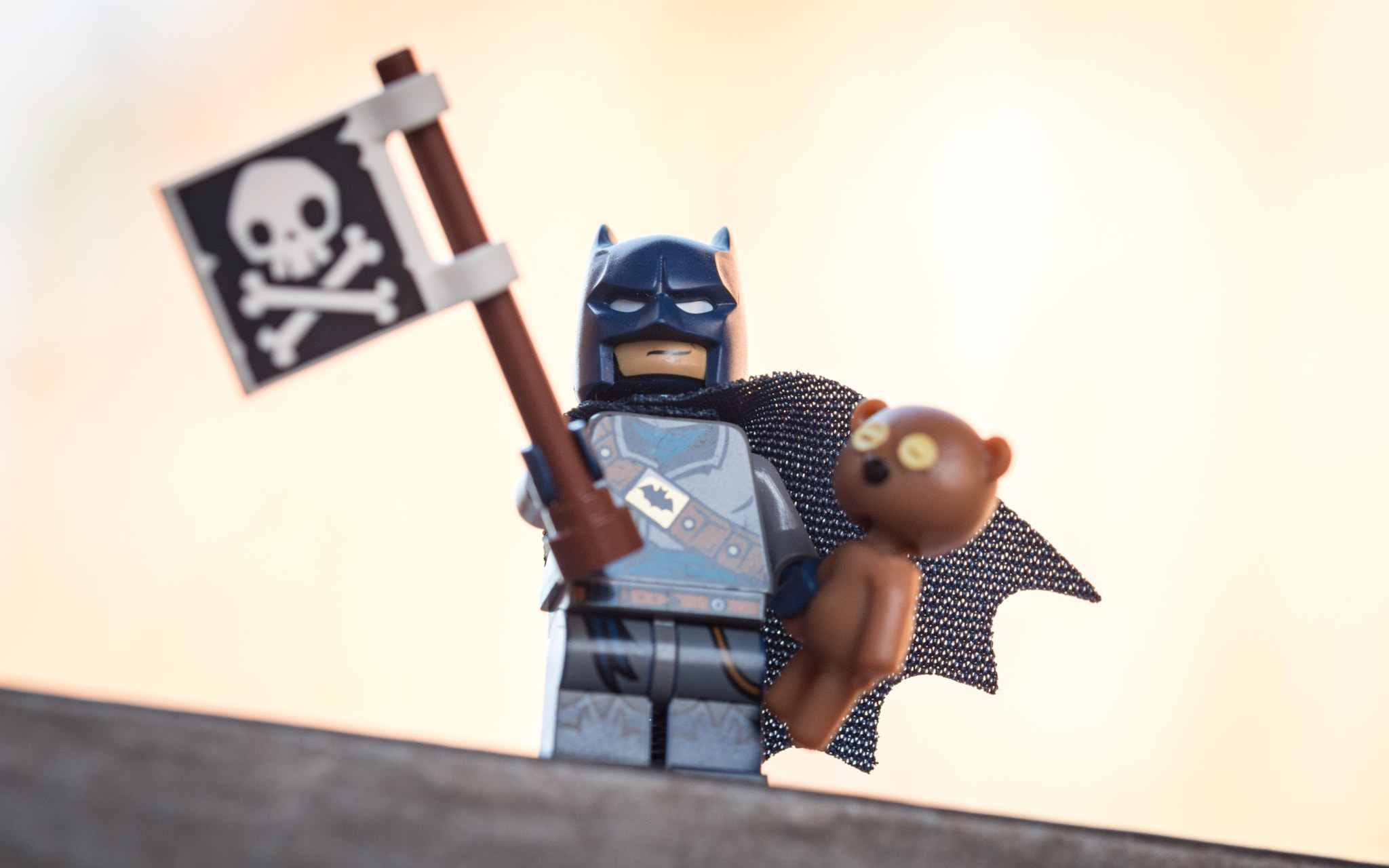 Sigma 105mm F2.8 EX DG OS HSM sample photo. Pirate batman photography