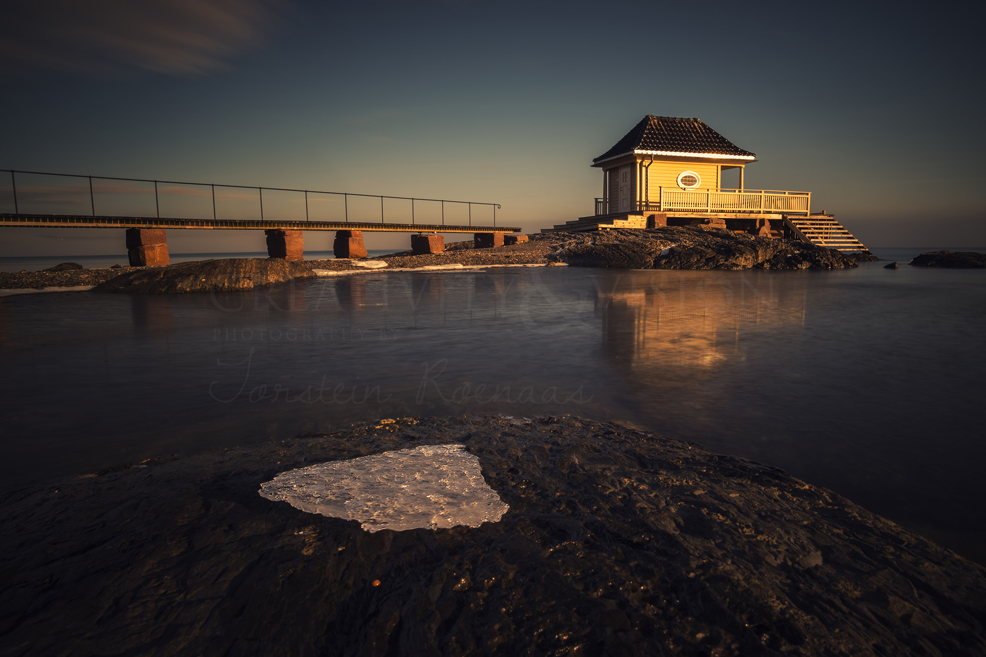 Pentax K-1 sample photo. Haraløkka bathing hut photography