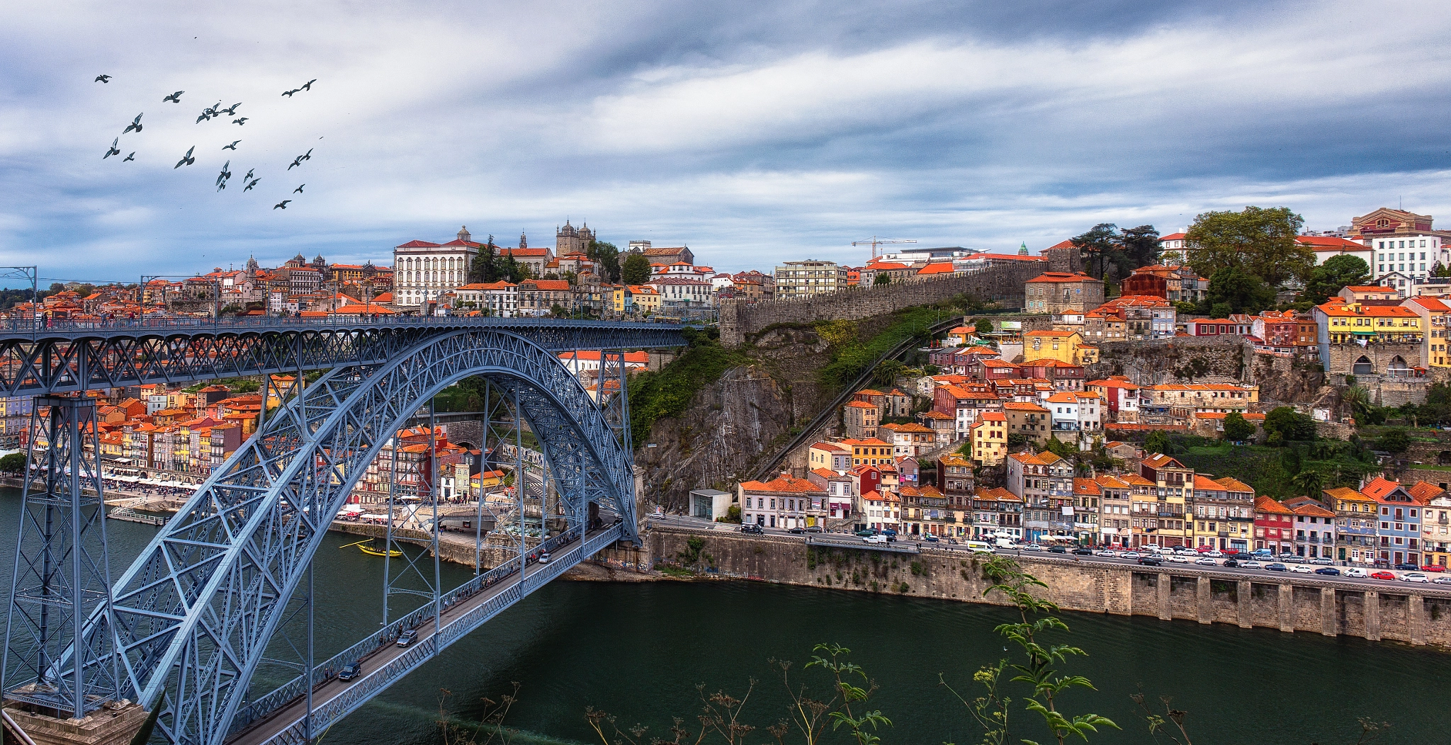 Canon EOS 6D sample photo. Porto bridge and wine photography