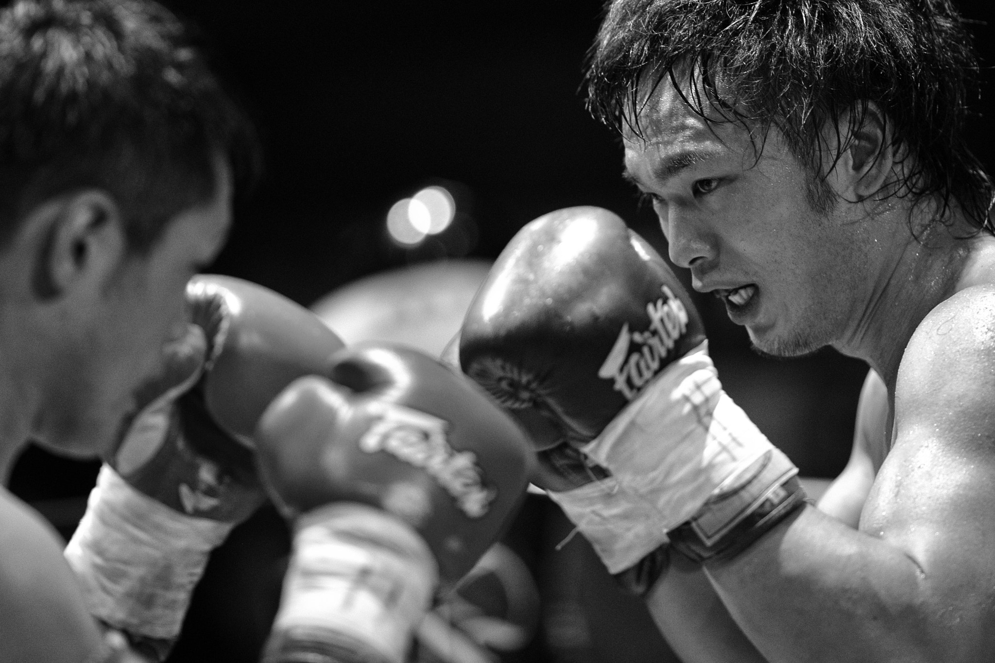 Canon EF 200mm F2L IS USM sample photo. Fight photography