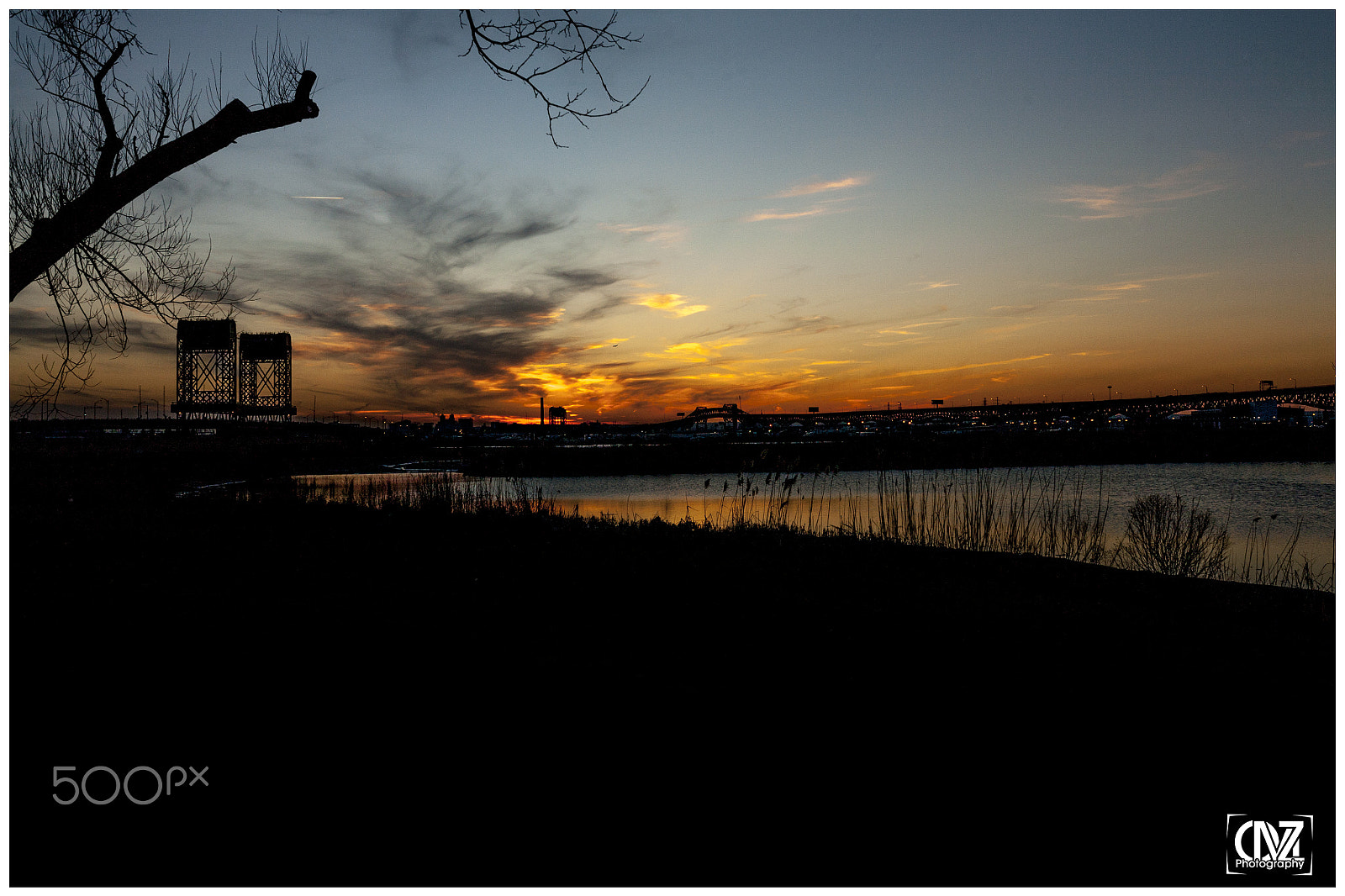 Canon EOS 5D sample photo. Sunsets in jersey photography