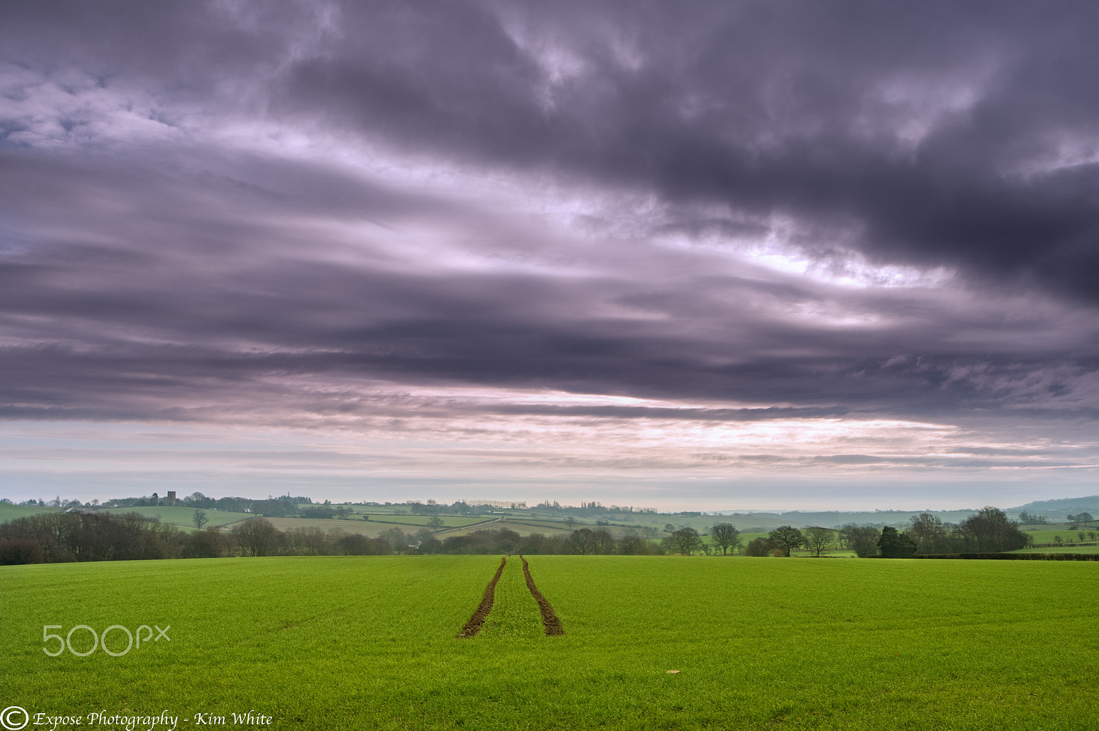 Nikon D500 sample photo. Tracks below overcast photography