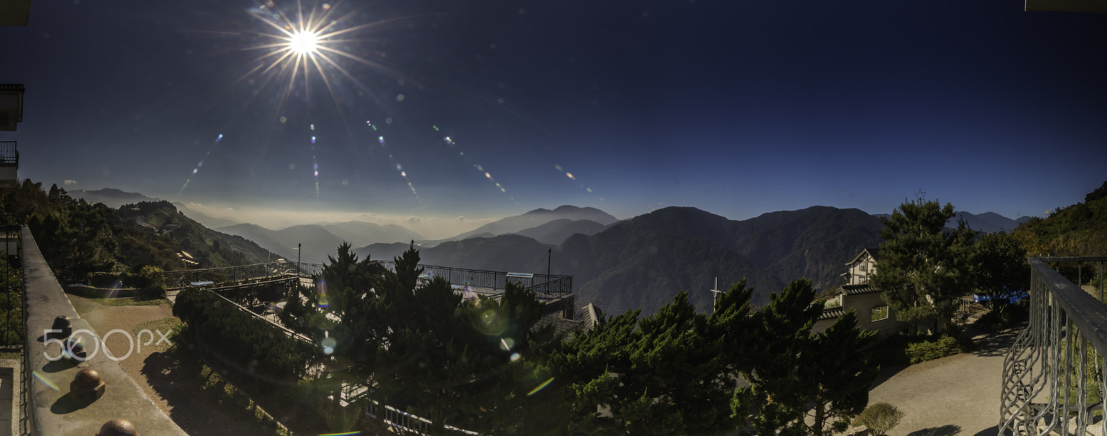 Tokina AT-X 11-20 F2.8 PRO DX Aspherical 11-20mm f/2.8 sample photo. Hdr panorama photo of star villa @ cingjing taiwan photography
