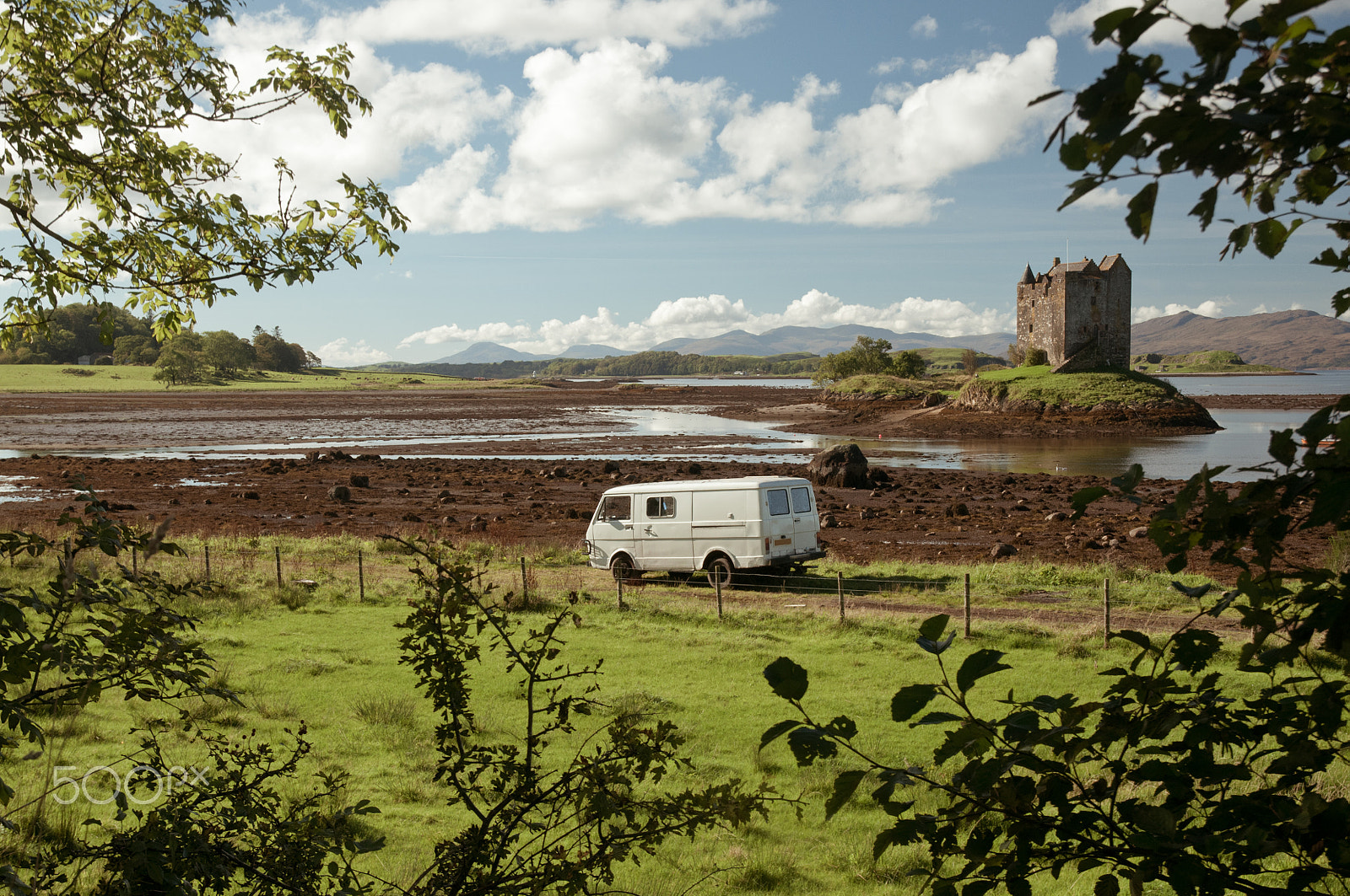 Nikon D5000 sample photo. Van with a view photography