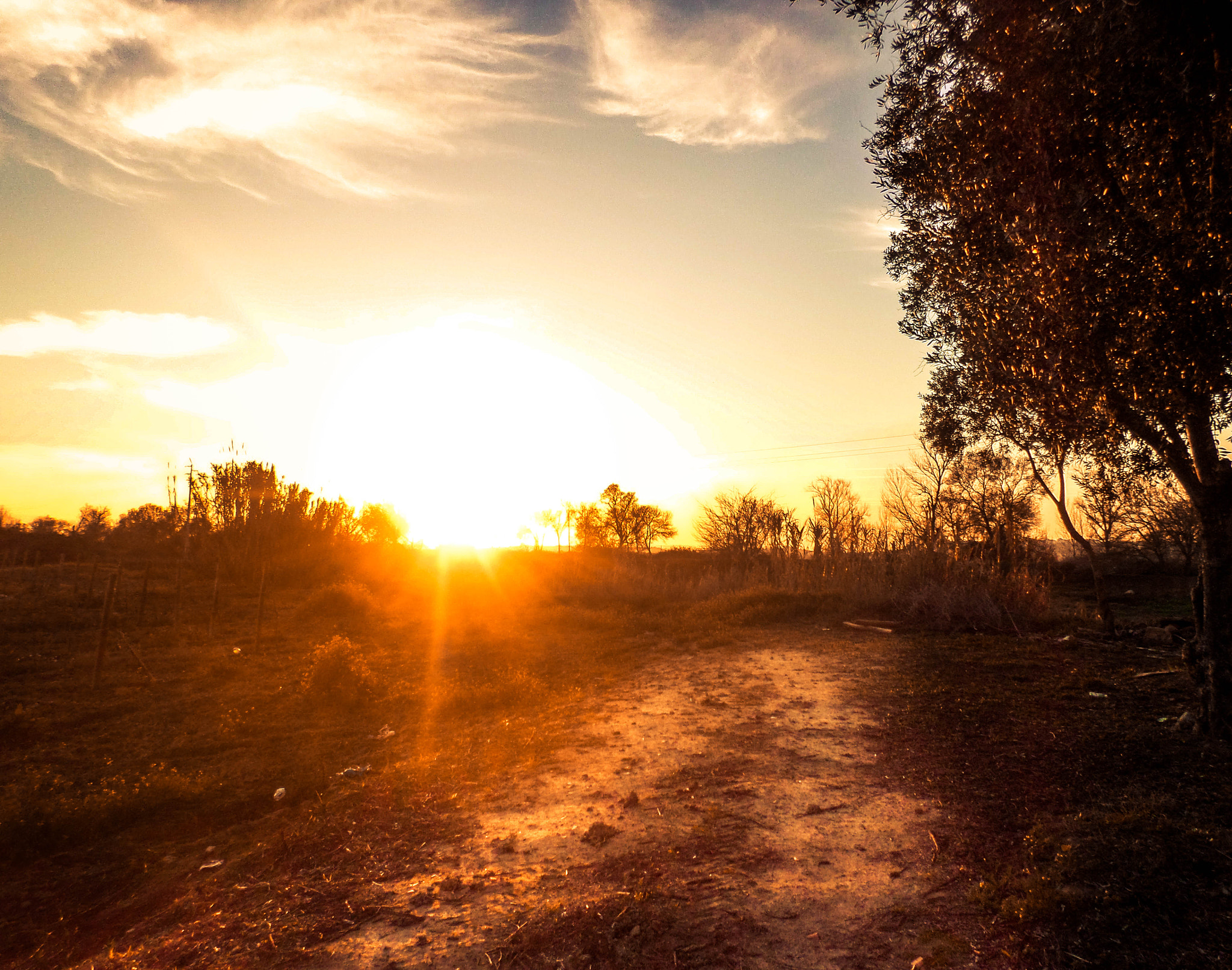 Samsung ST72/ST73 sample photo. Road to sunset photography