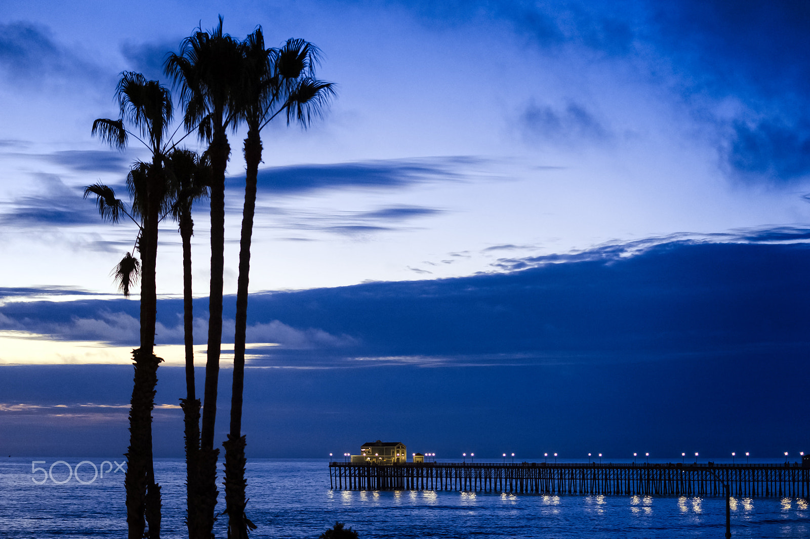 Nikon D3S sample photo. Twilight in oceanside - february 16, 2017 photography