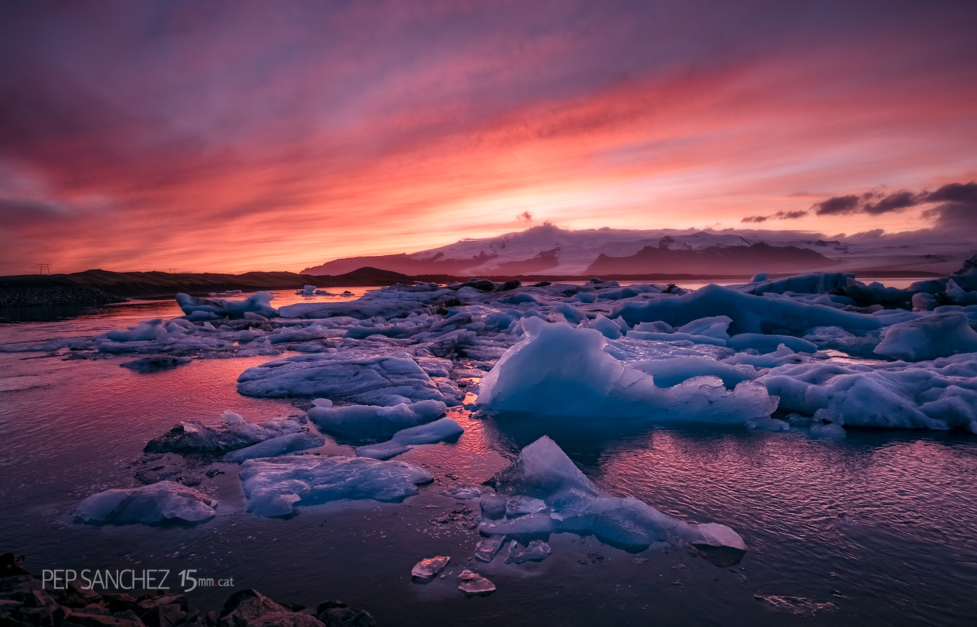 Fujifilm X-T10 + Fujifilm XF 10-24mm F4 R OIS sample photo. Sunset in the ice photography