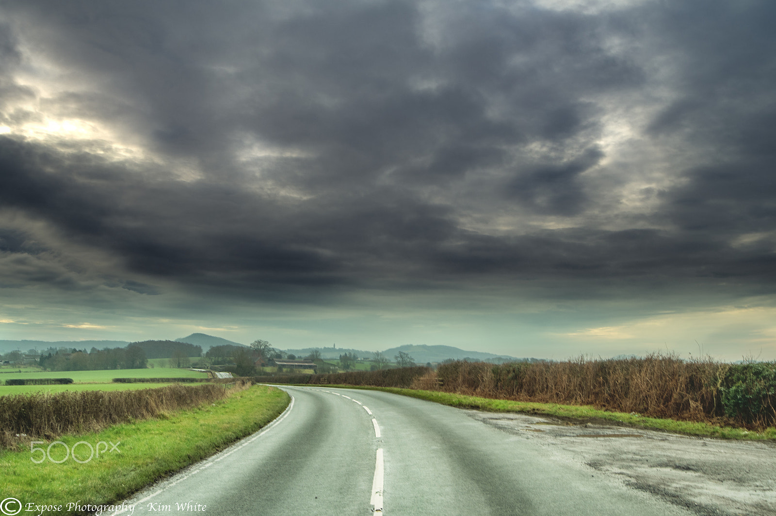 Nikon D500 sample photo. Road to abberley photography