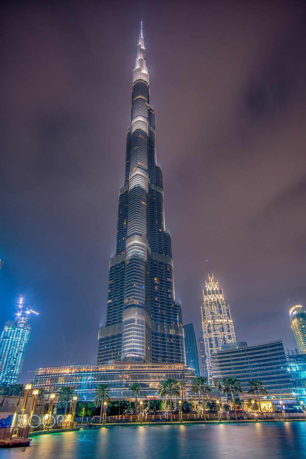 Sigma 10-20mm F4-5.6 EX DC HSM sample photo. Mighty burj khalifa photography