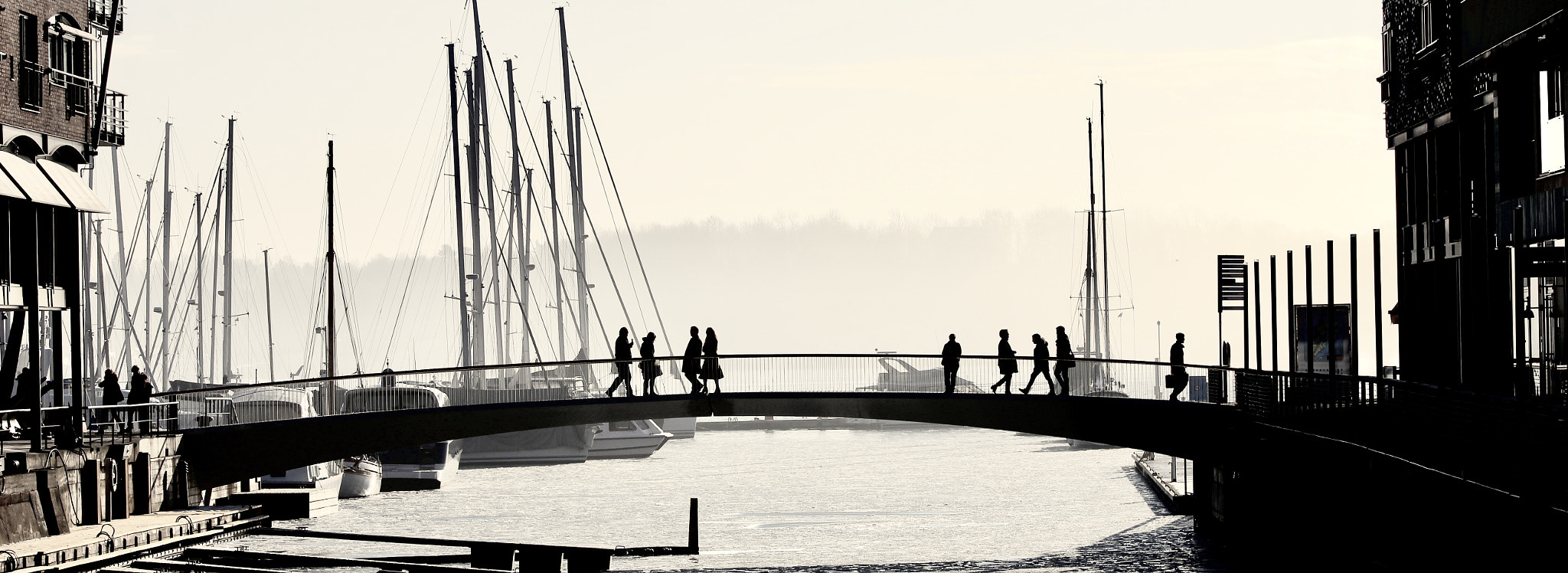 Sigma 70-200mm F2.8 EX DG OS HSM sample photo. Bridge over calm water photography