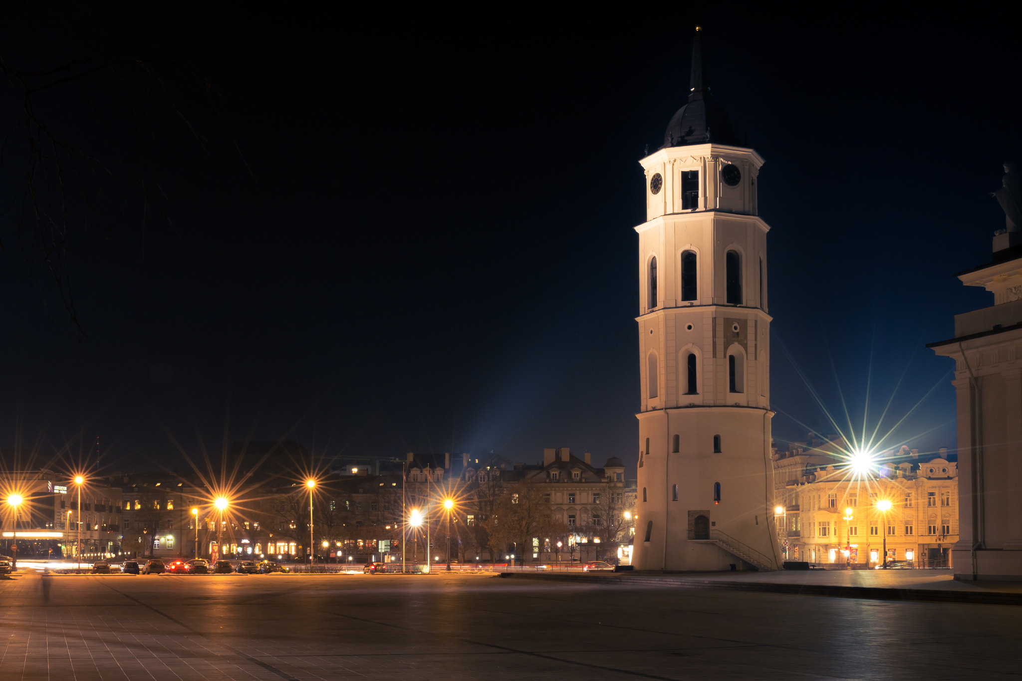 Canon EF 24-70mm F4L IS USM sample photo. Cathedral clock tower photography