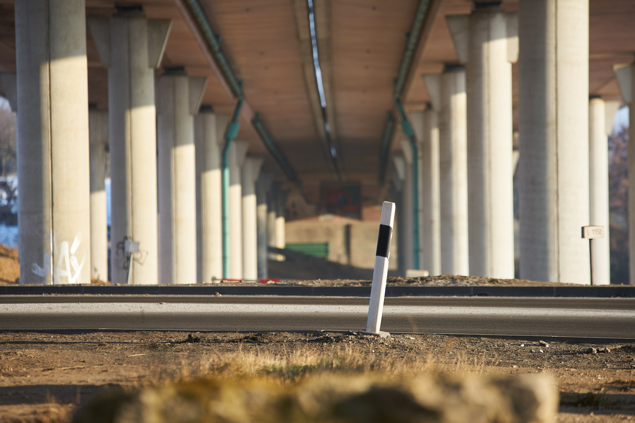 Sigma 70-200mm F2.8 EX DG HSM APO Macro sample photo. Bright under bridge photography