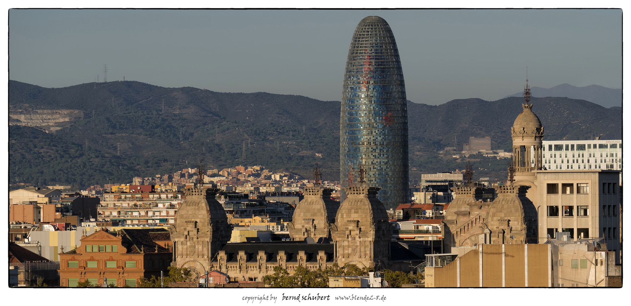 Olympus OM-D E-M5 sample photo. Torre agbar photography