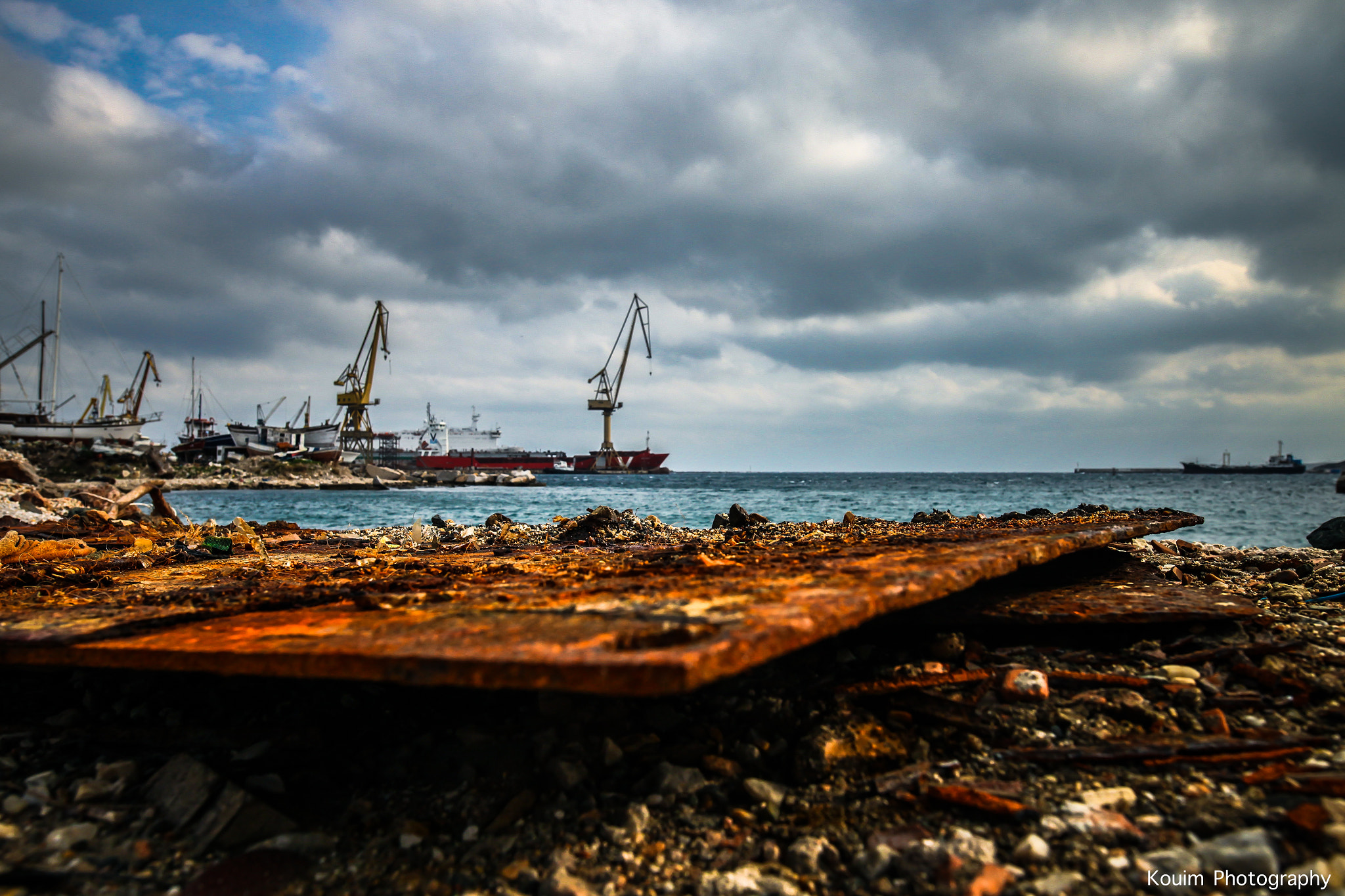 Canon EOS 5D Mark II sample photo. Sea&clouds photography