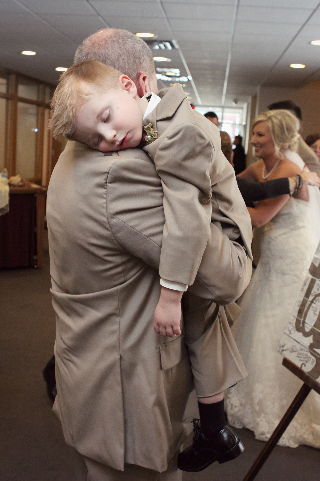 Canon EF 24-70mm F2.8L USM sample photo. Weddings wear a guy out. photography