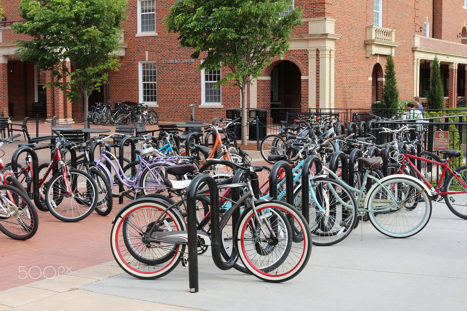 Canon EF 35mm F2 IS USM sample photo. Bicycles  photography