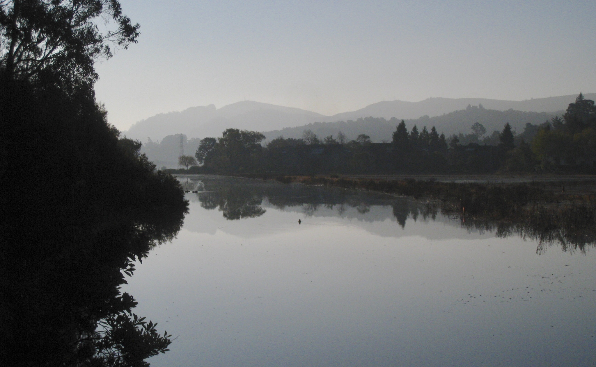 Canon POWERSHOT SD870 IS sample photo. Pickleweed inlet, morning, mill valley, california 2011 photography