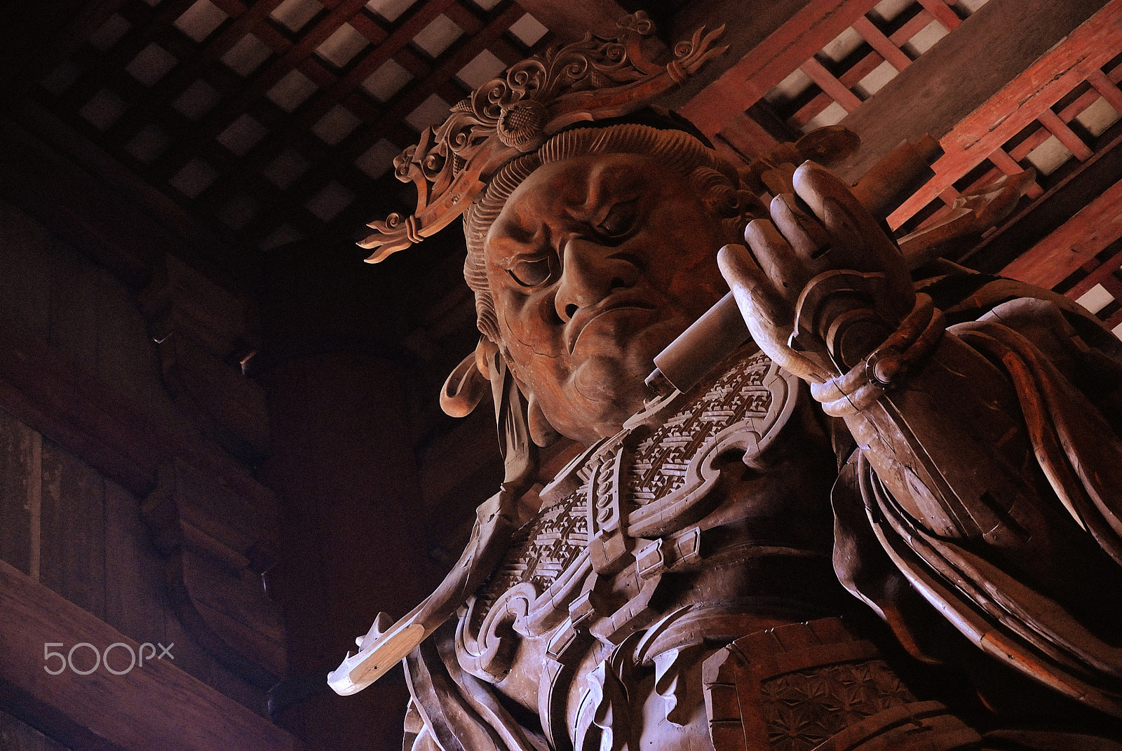 Nikon 1 Nikkor VR 30-110mm F3.8-5.6 sample photo. Buddha statue - nara photography