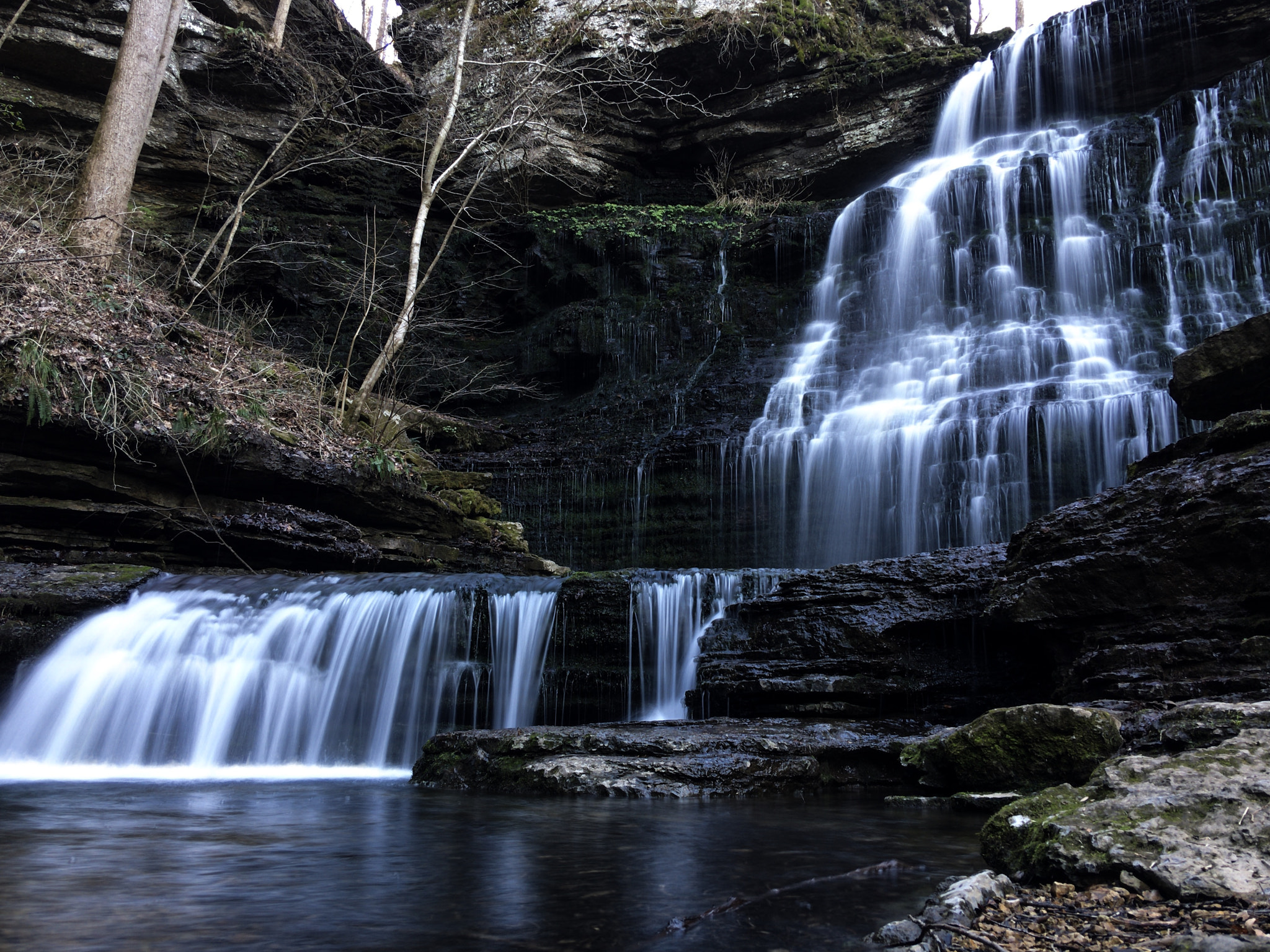 Apple iPhone sample photo. Machine falls, tennessee photography