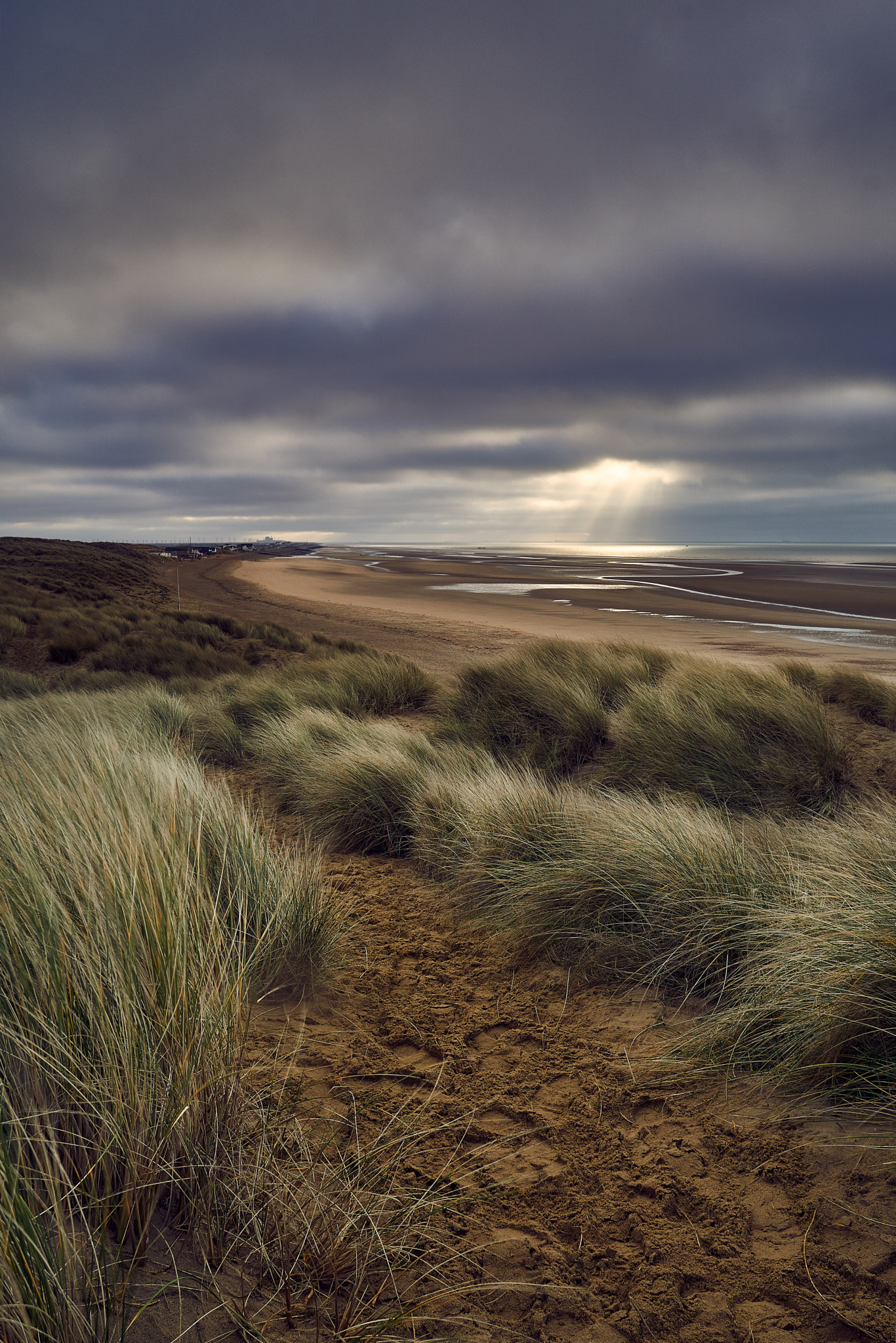 Sony a6000 + Sigma 19mm F2.8 EX DN sample photo. Camber sands photography