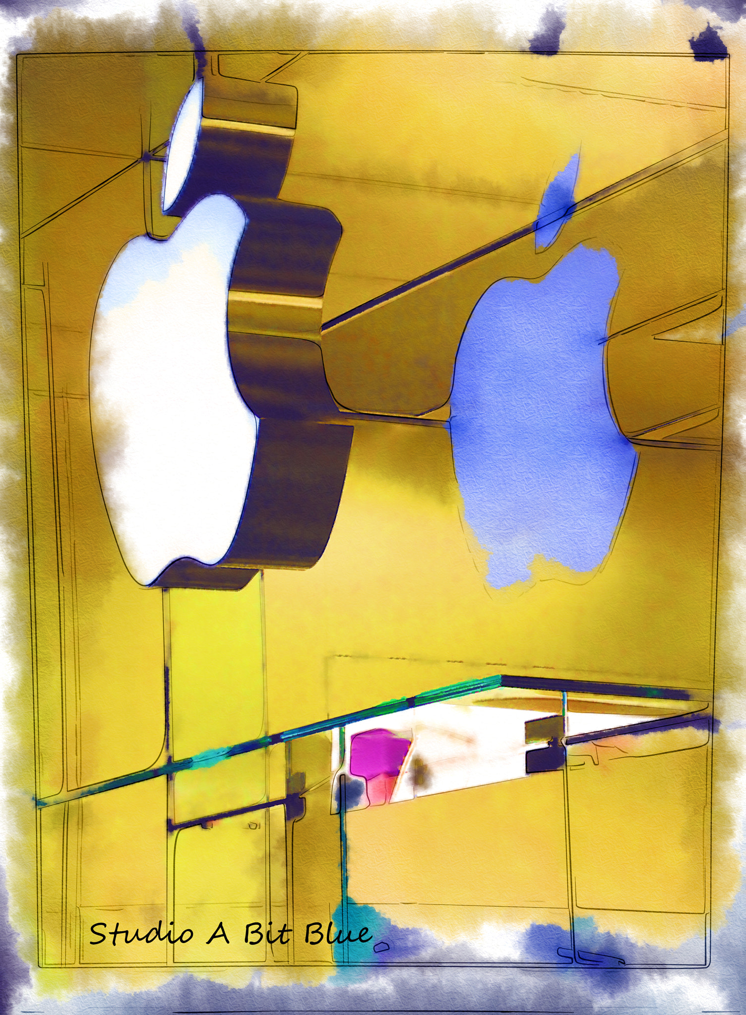 Nikon 1 V2 sample photo. Apple shop photography