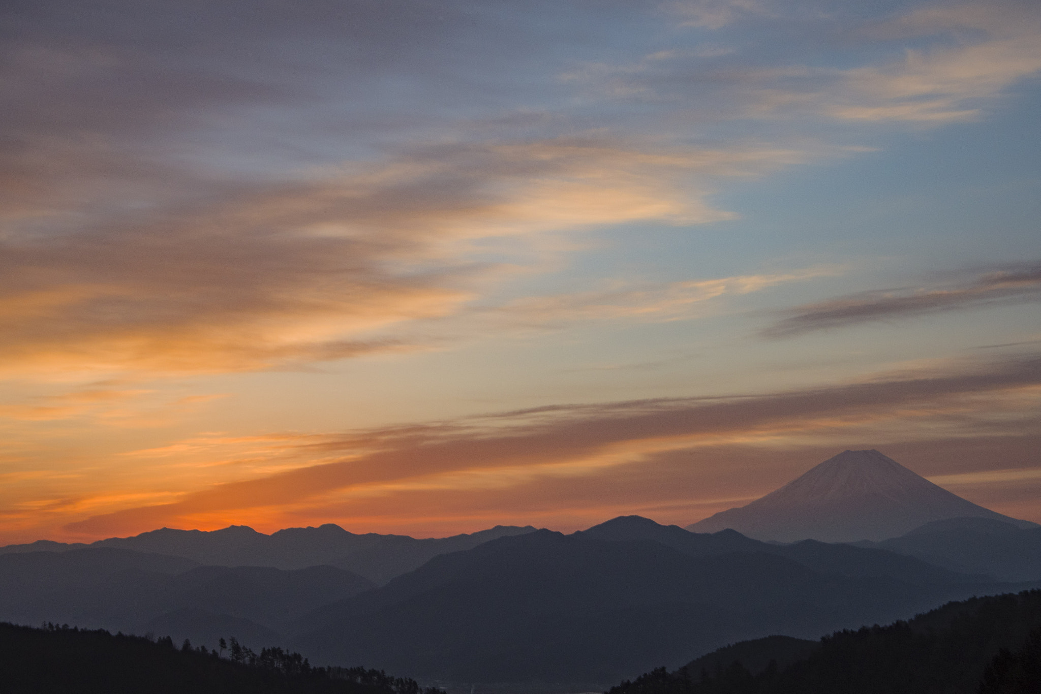 Pentax K-1 sample photo. Fuji mountain photography