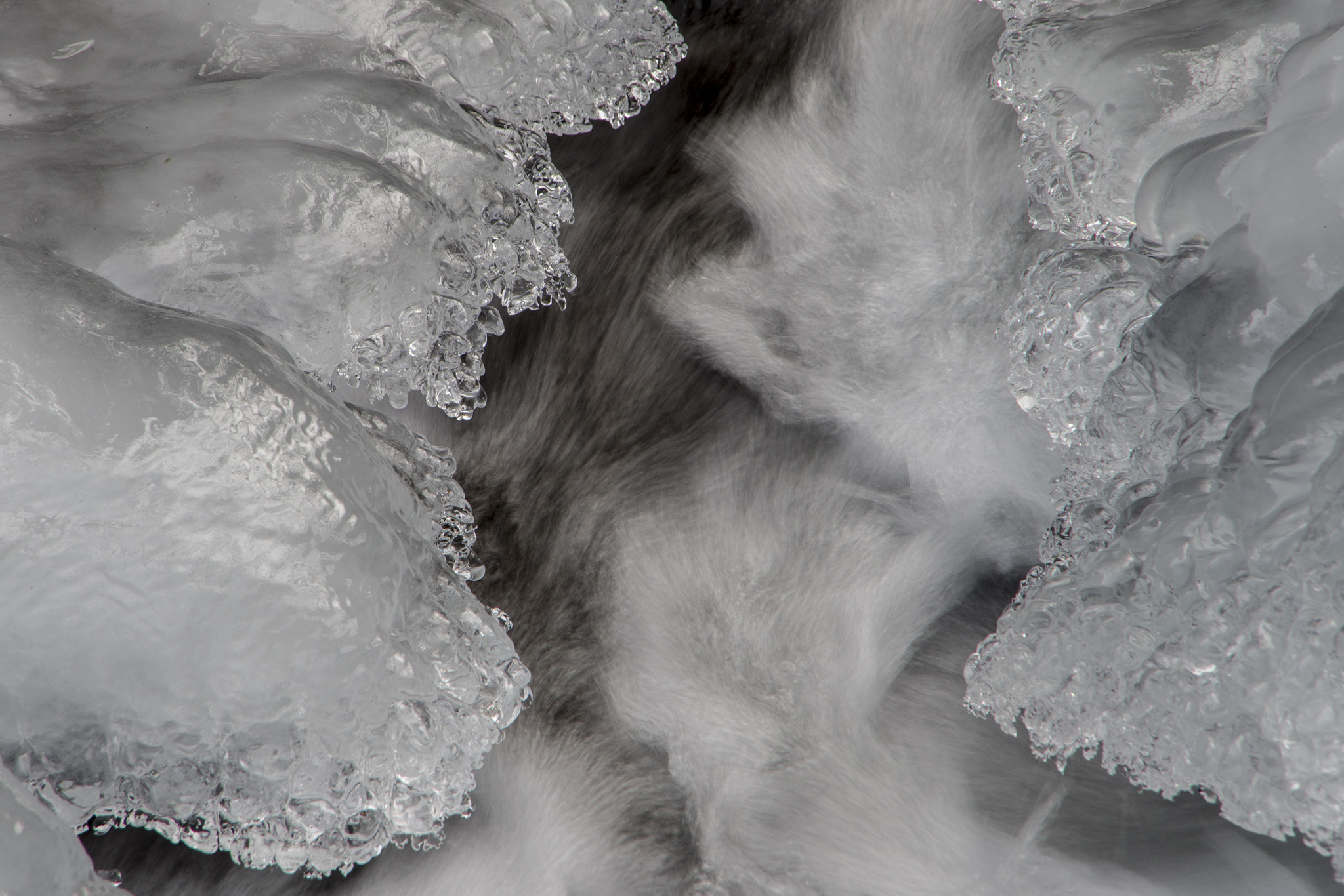 Pentax K-1 sample photo. Ice world photography