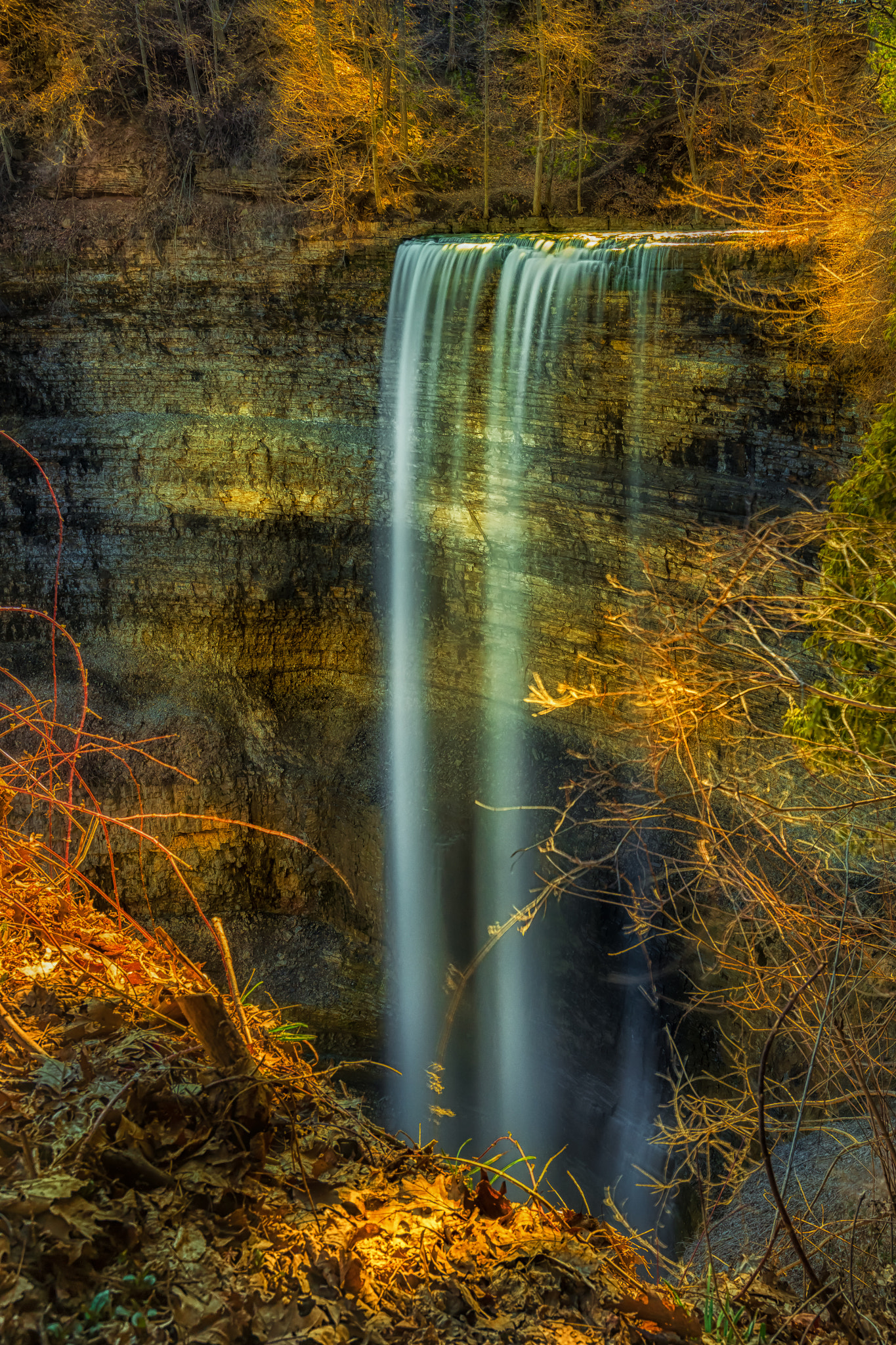 Sony Vario-Sonnar T* 16-35mm F2.8 ZA SSM sample photo. Tew's falls photography