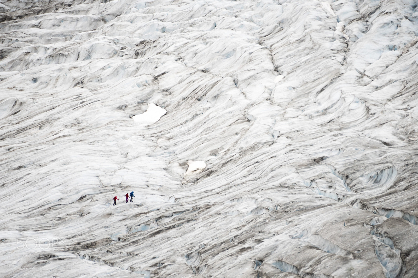 Sony a7 II sample photo. Harding icefield glacier climber photography