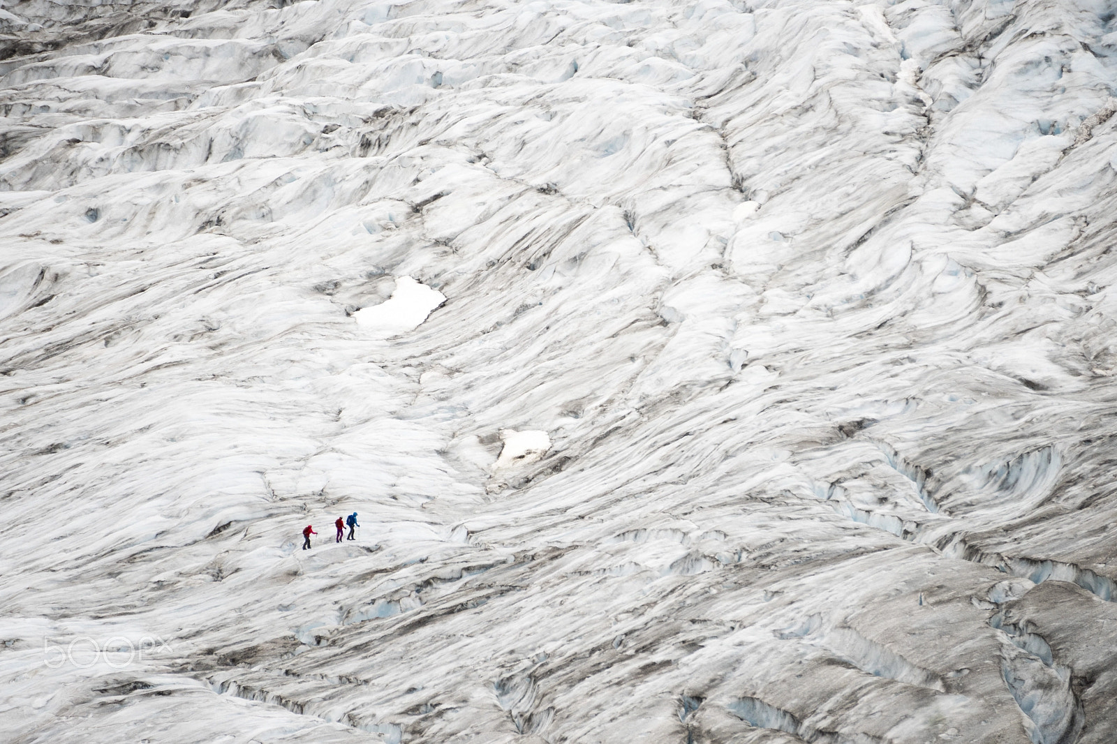 Sony E 55-210mm F4.5-6.3 OSS sample photo. Harding icefield glacier climber photography