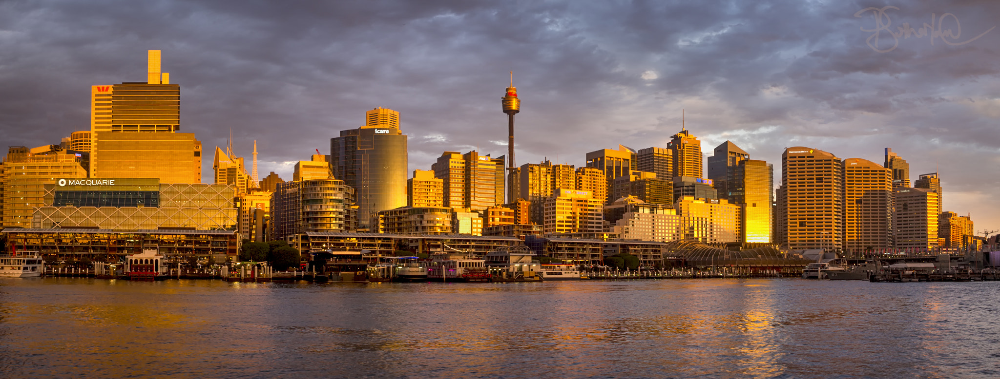Olympus OM-D E-M5 + OLYMPUS M.12mm F2.0 sample photo. Darling harbour photography