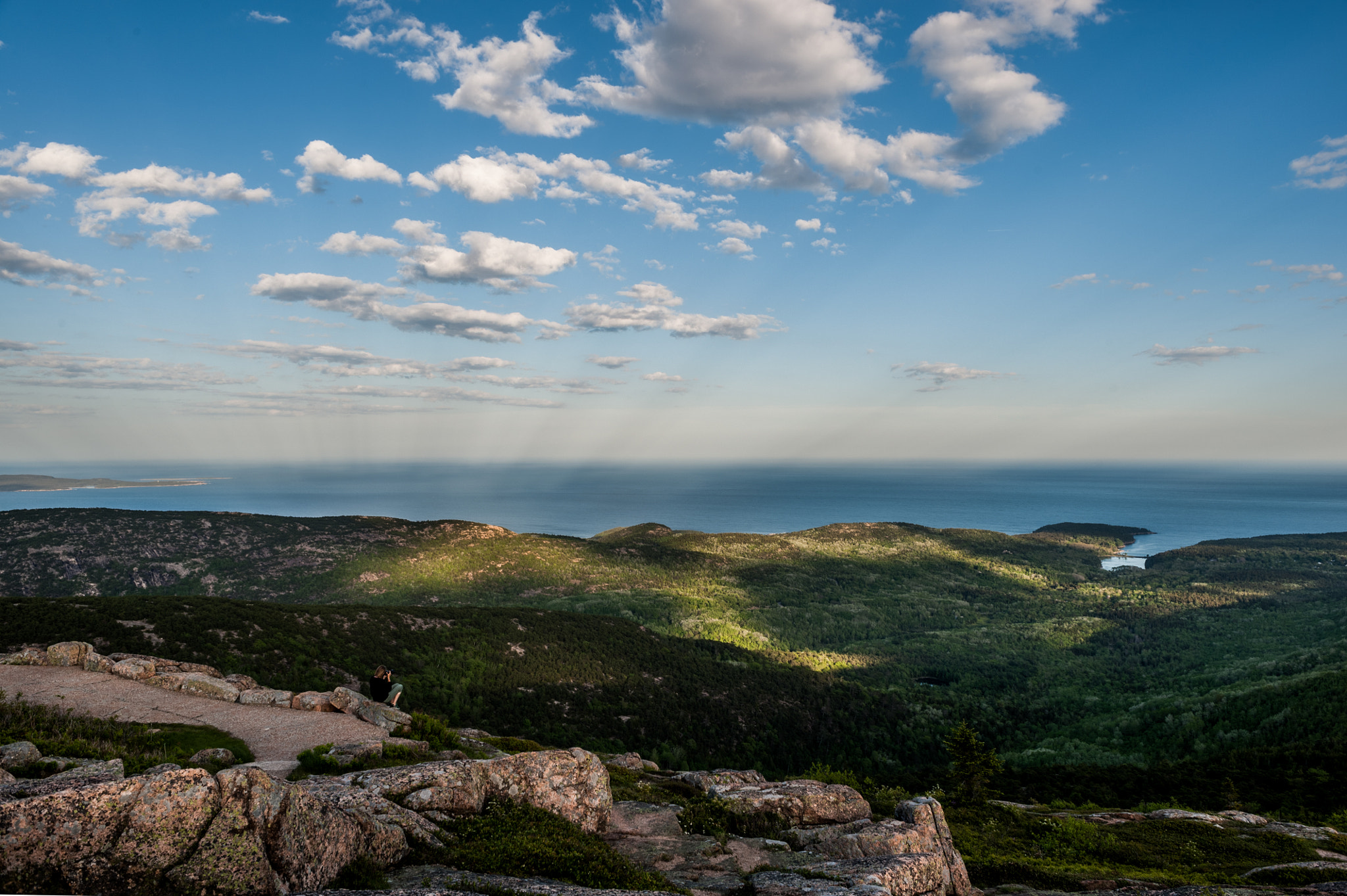 Nikon D3 + Nikon AF Nikkor 24mm F2.8D sample photo. Acadia national park photography