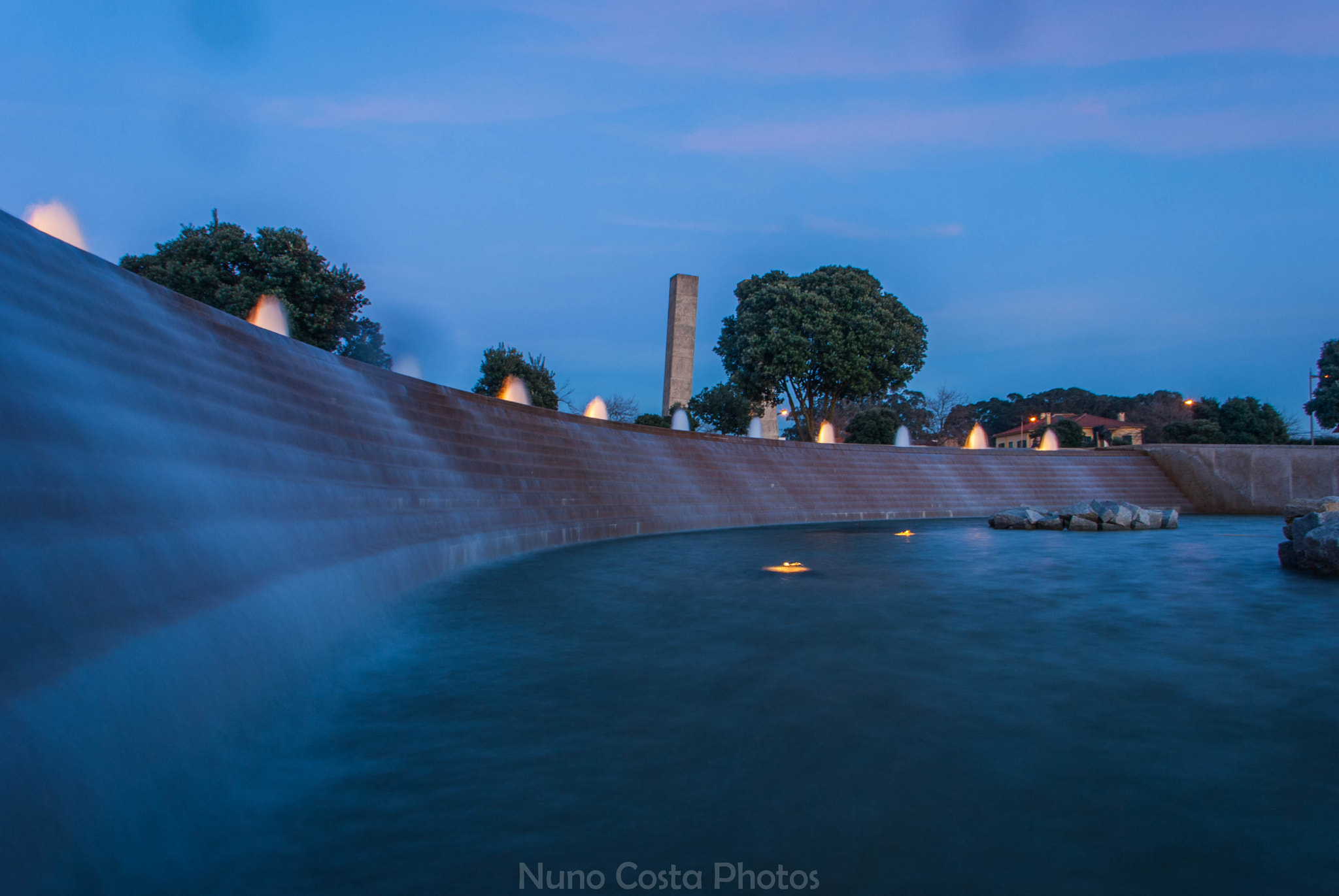 Nikon D60 sample photo. Waterfall photography