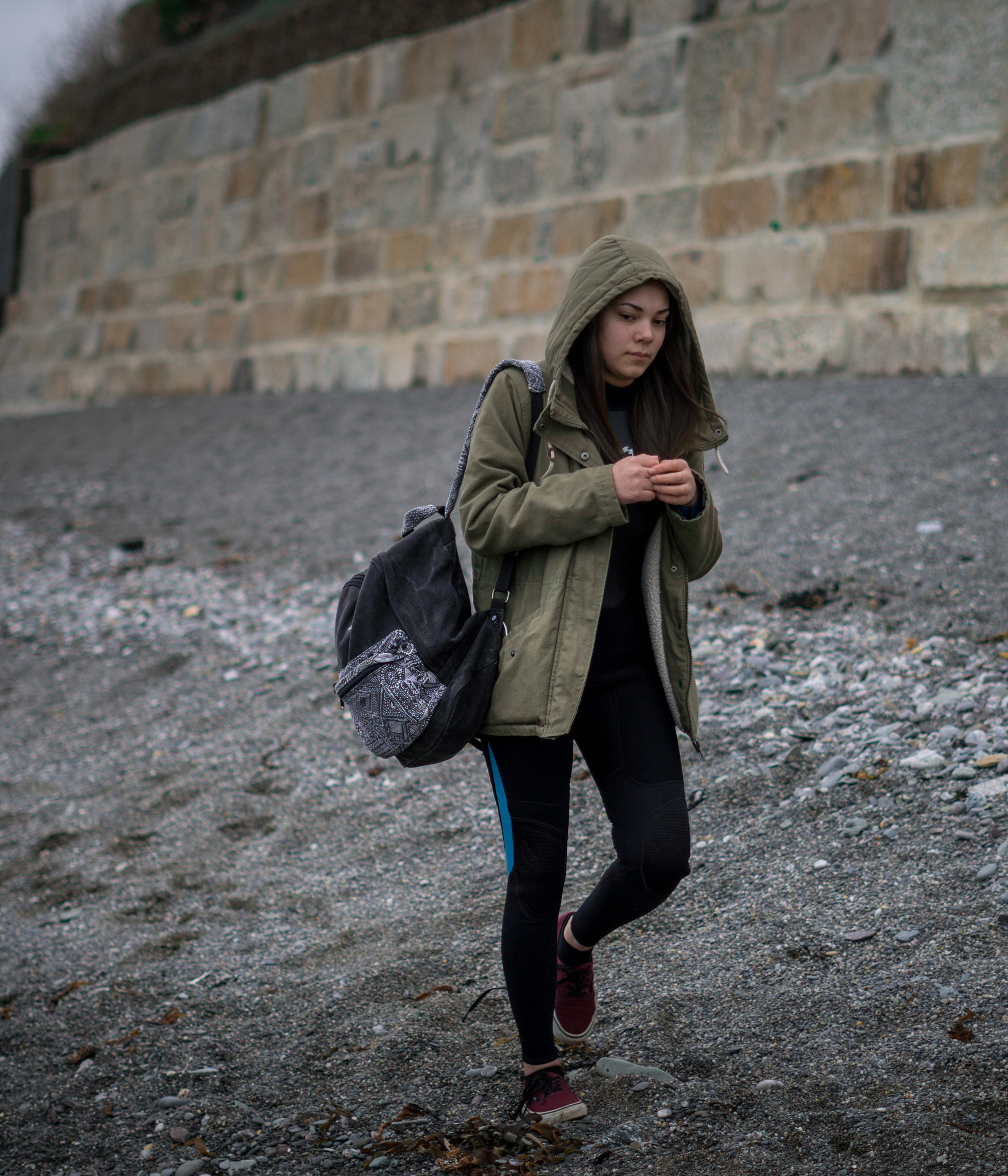 Sony a6300 + Sony FE 50mm F1.8 sample photo. Billabong wetsuit - megan brockbank photography