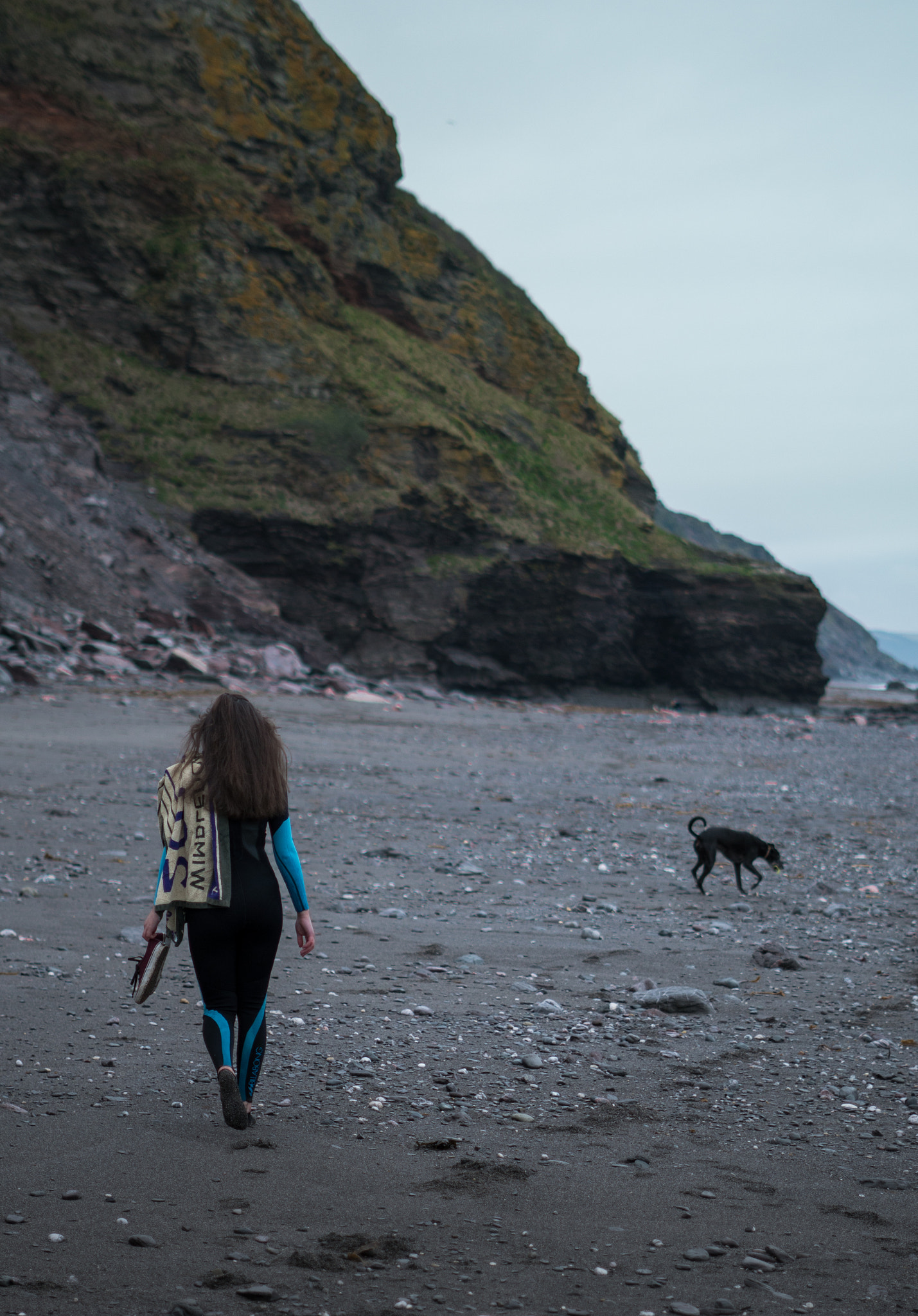 Sony a6300 + Sony FE 50mm F1.8 sample photo. Billabong wetsuit - megan brockbank photography