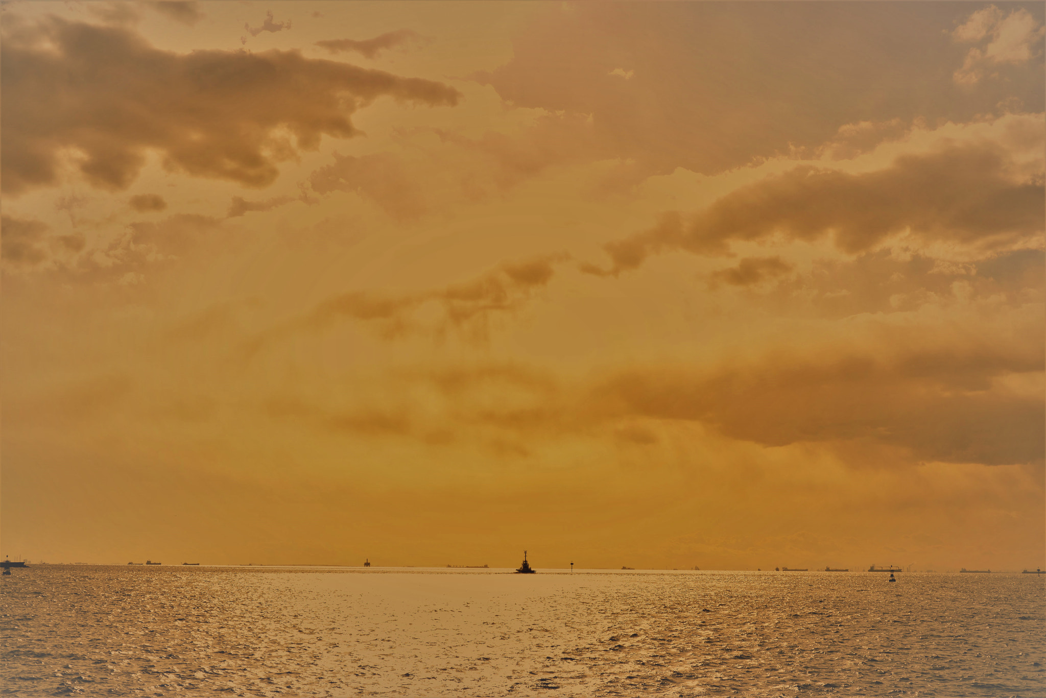 Manual Lens No CPU sample photo. Sunset photography