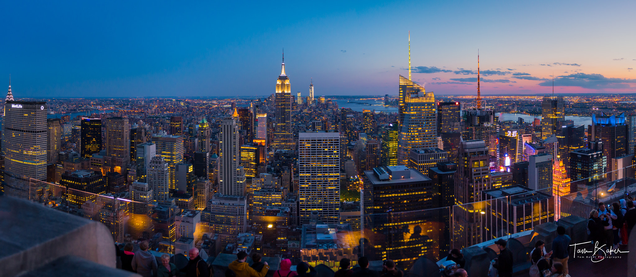 Nikon D600 sample photo. Newyork from above - rockefeller center photography