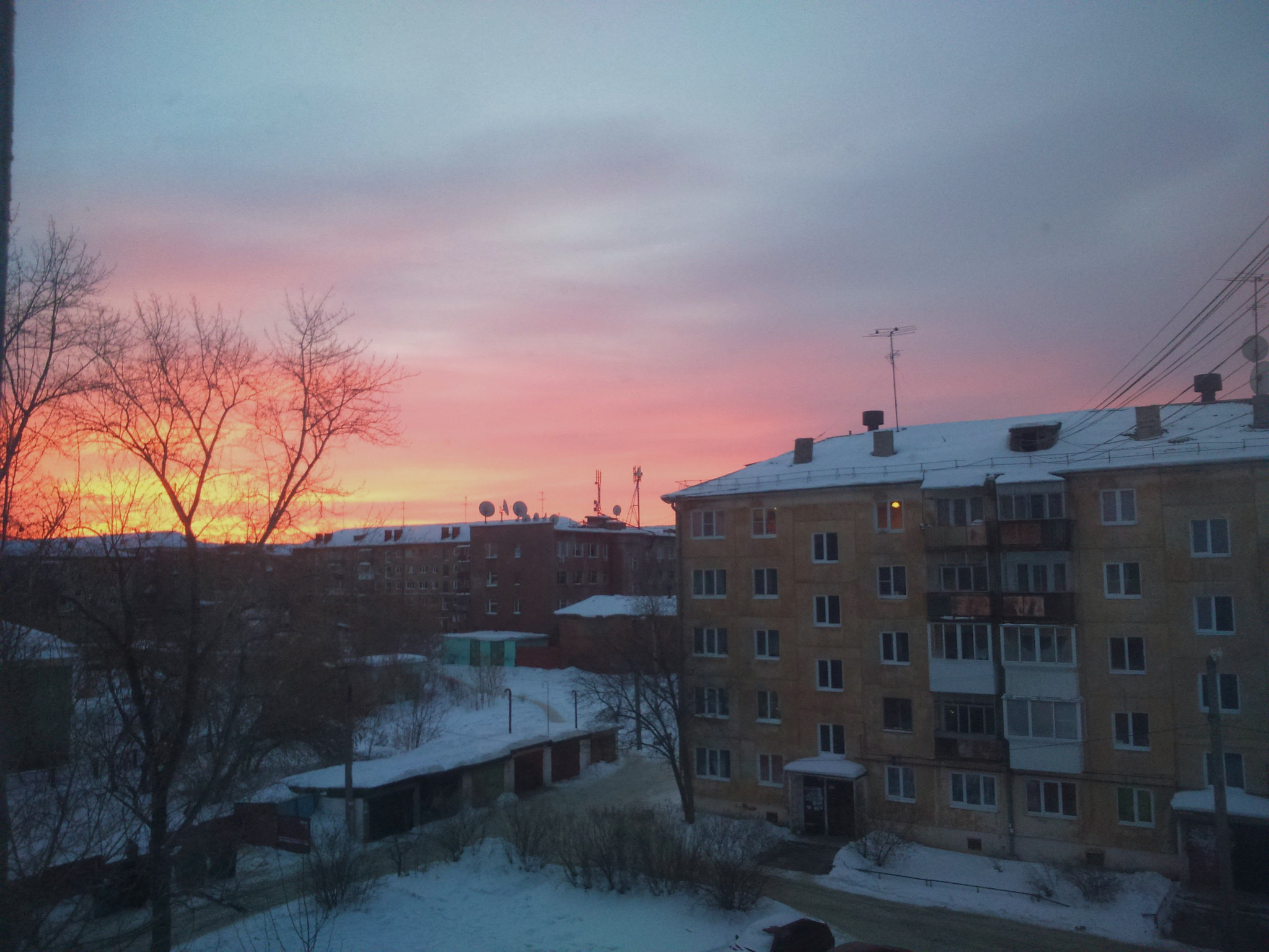 Sony Xperia M2 sample photo. Morning view  photography