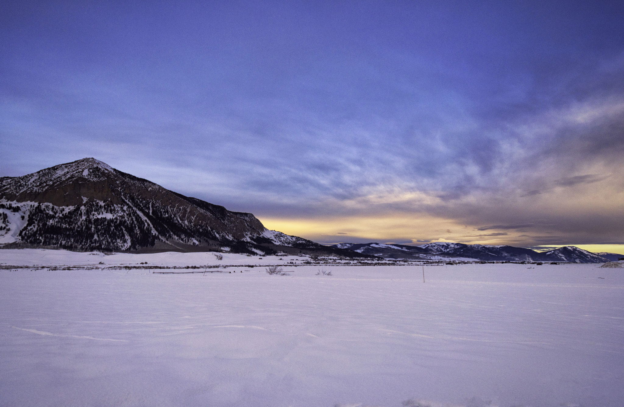 Nikon D3200 sample photo. Crested butte sunsets photography