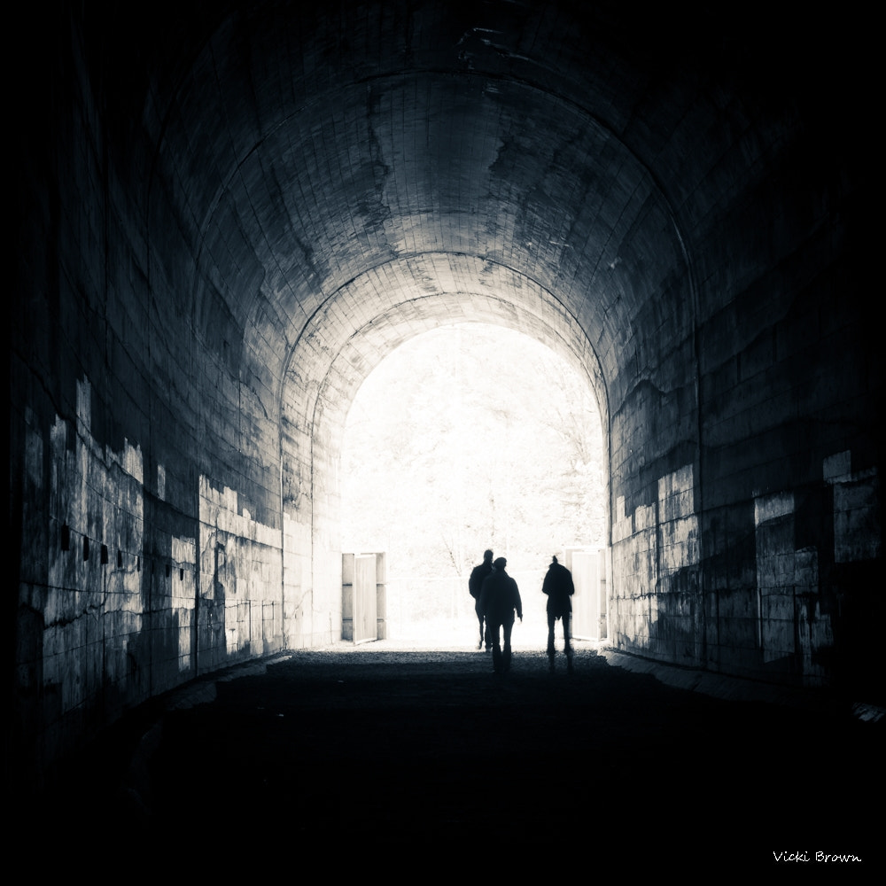 Nikon D7200 sample photo. Tunnel silhouette photography