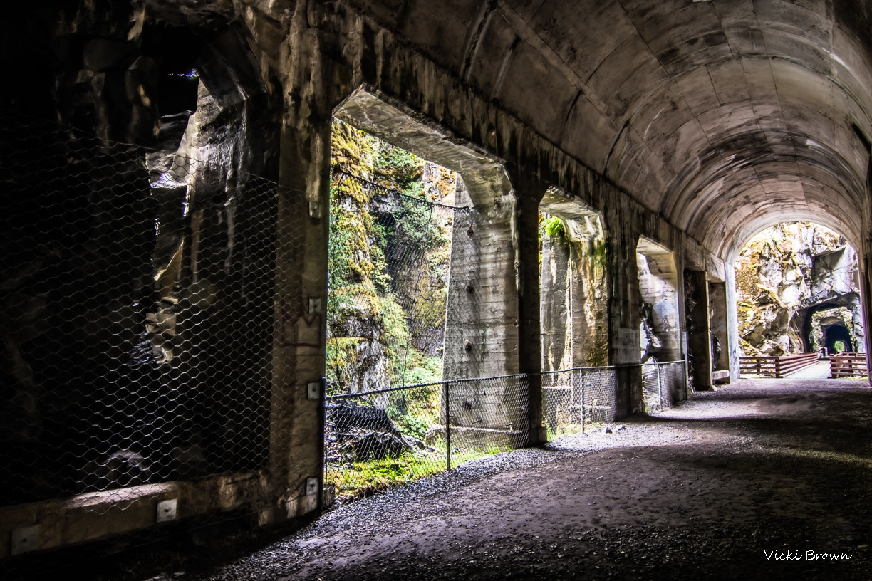 Nikon D7200 + Tokina AT-X Pro 11-16mm F2.8 DX sample photo. Open air tunnel photography