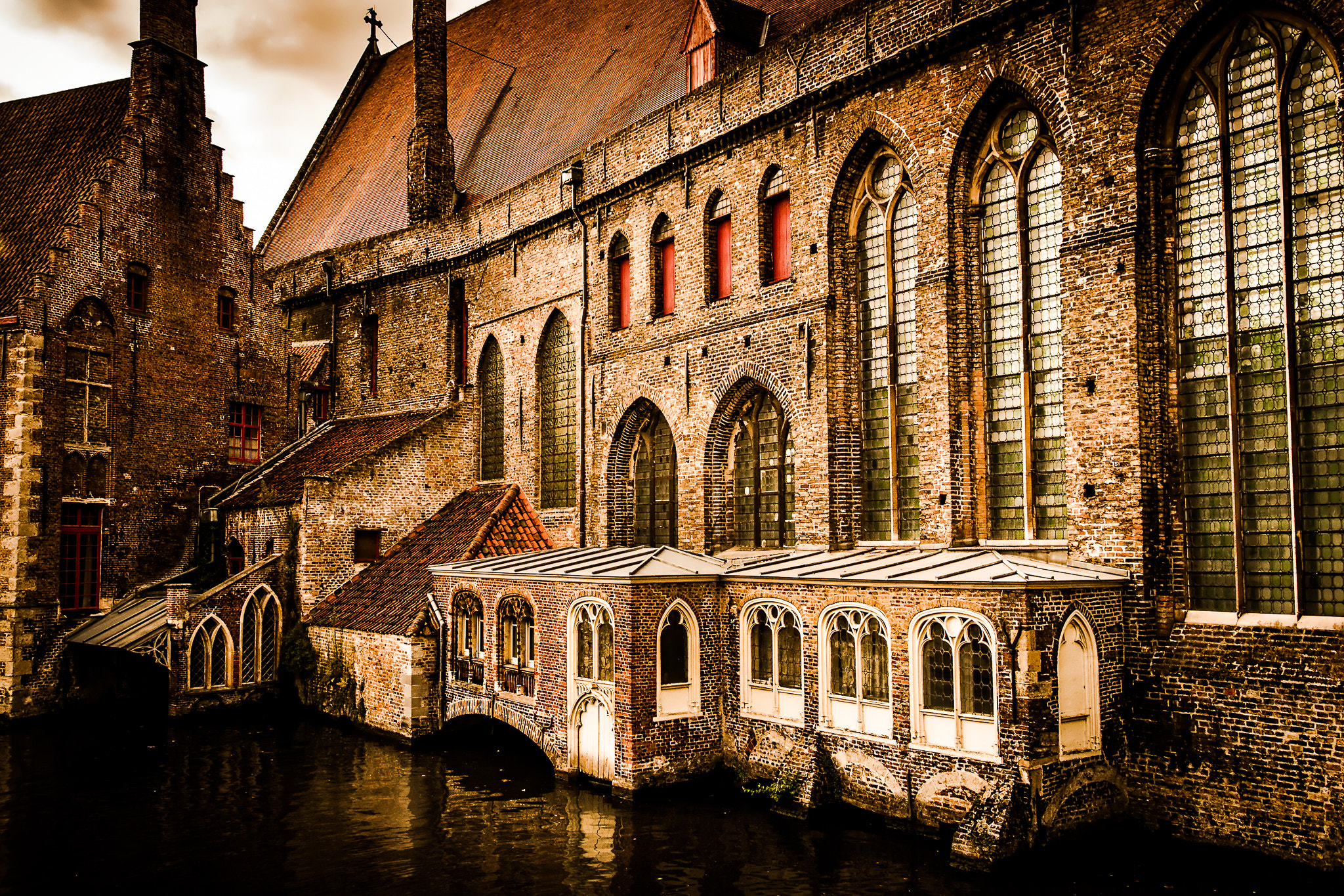 Nikon D5500 sample photo. Bruges on the water photography