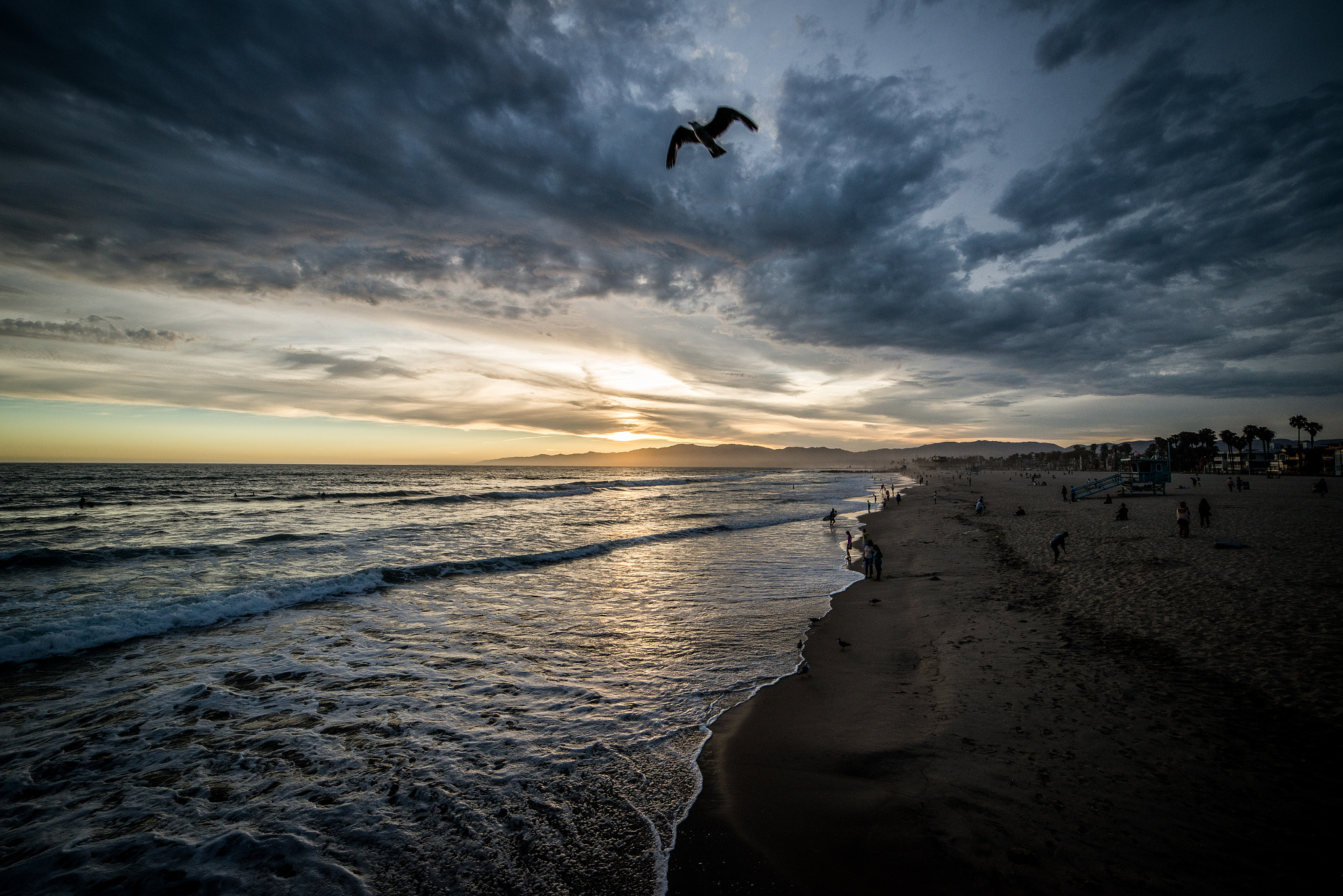 Samyang 14mm F2.8 ED AS IF UMC sample photo. Sunset by the ocean photography