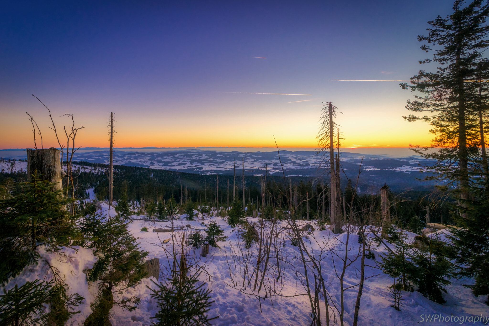 Sigma 12-24mm F4.5-5.6 II DG HSM sample photo. Winter sunset photography